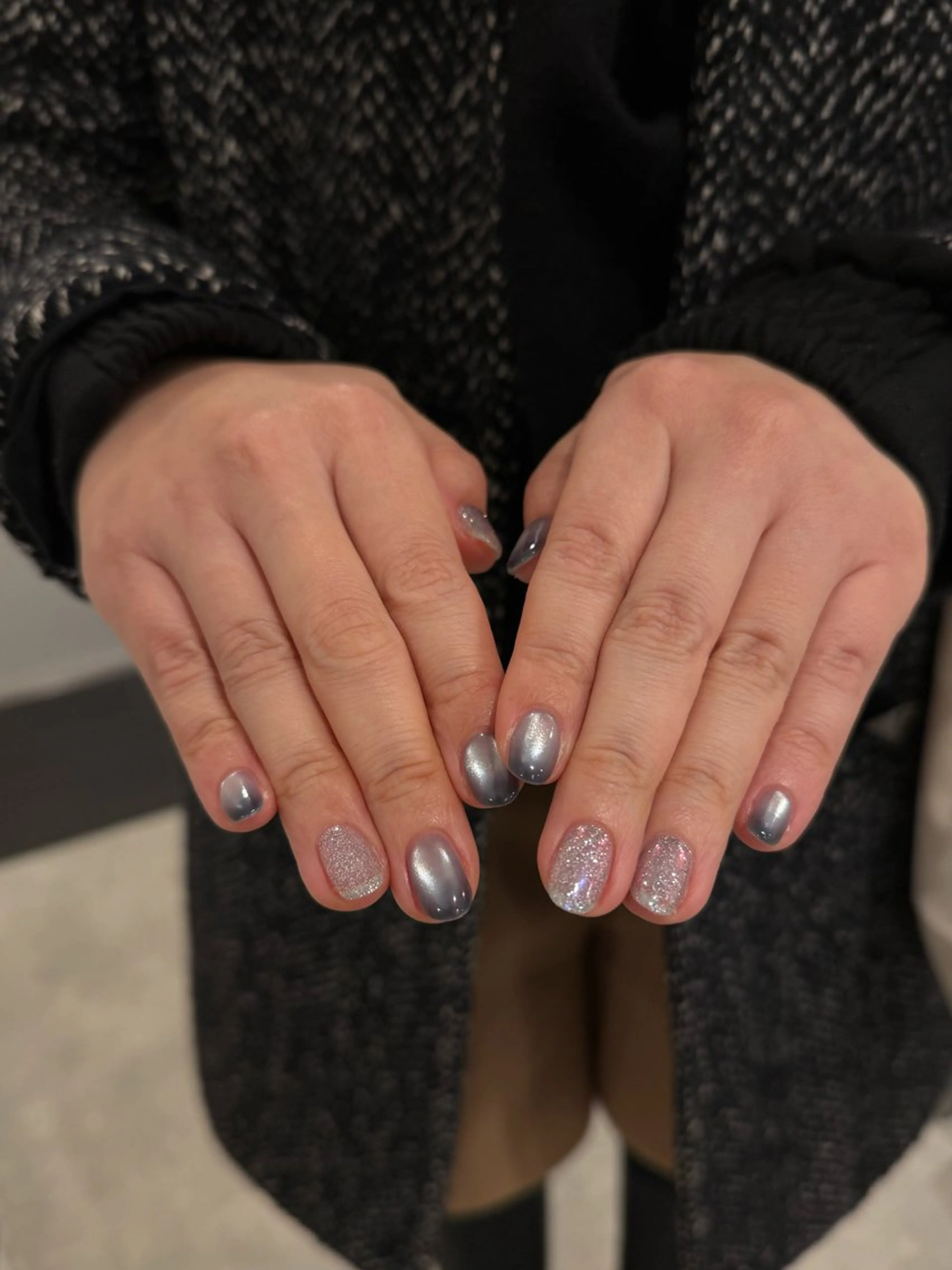 ネイル フラッシュネイル ミラーネイル nr. nayuのネイルデザイン