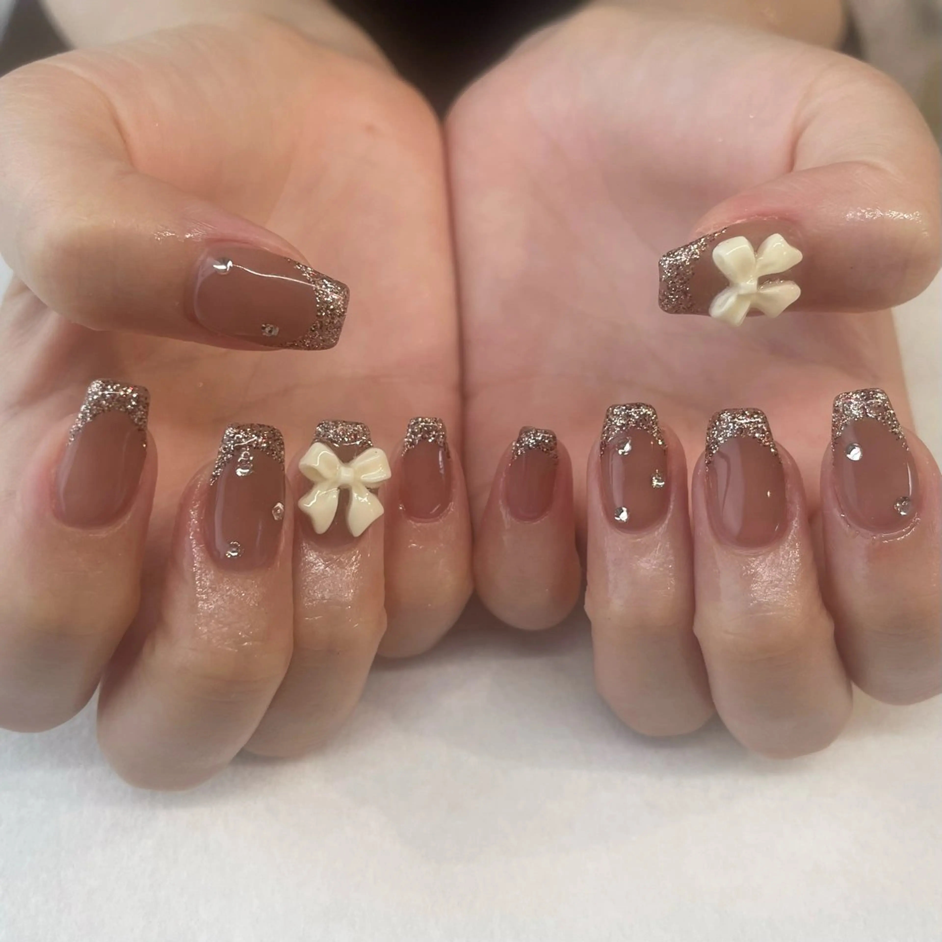 ネイル ハンドネイル 💎🐰 saki. m 🐰💎のネイルデザイン