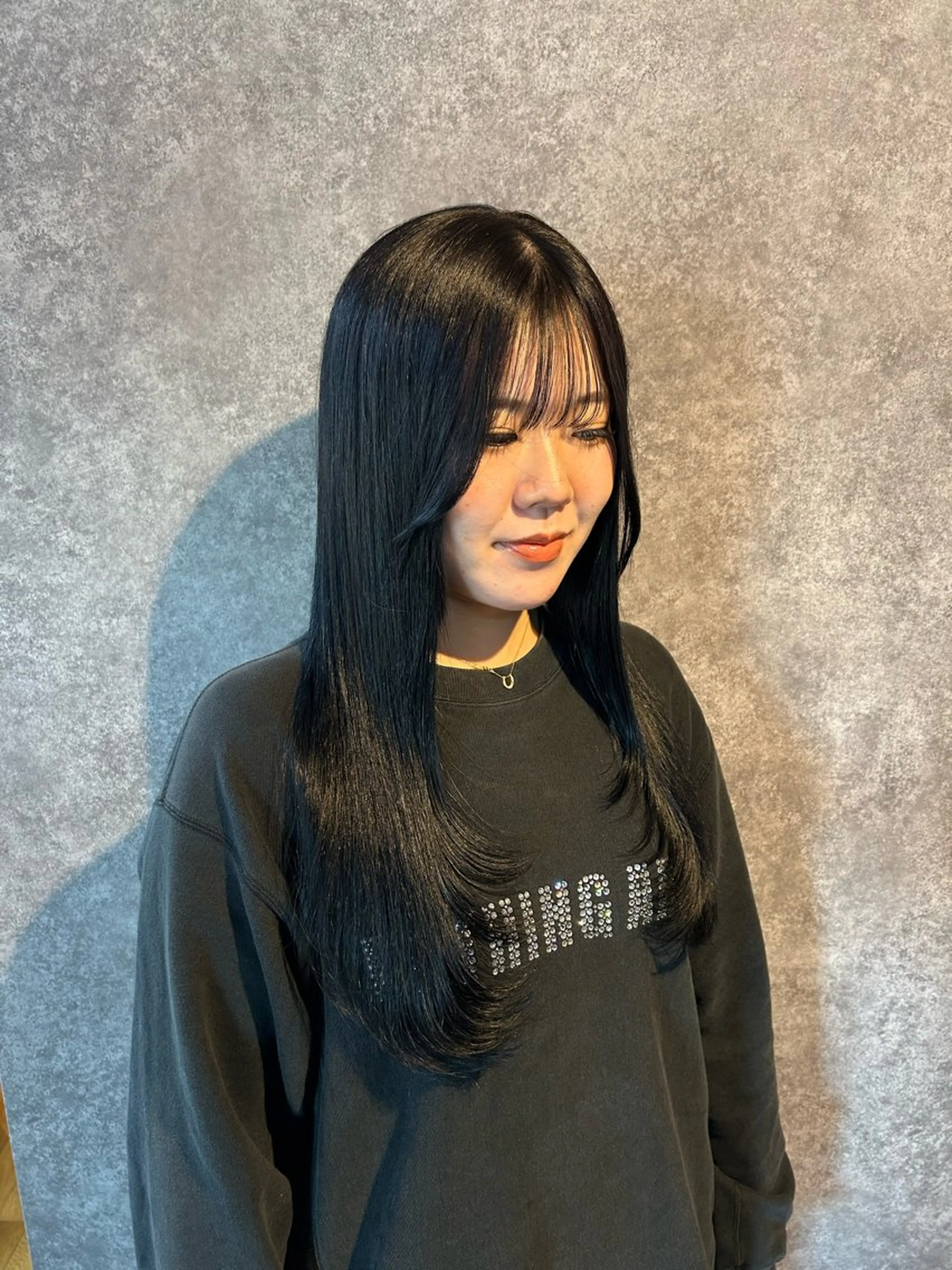 ロング カット ヘアカラー トリートメント よしかわあんみ/ 透明感/ボブ🎀のヘアスタイル