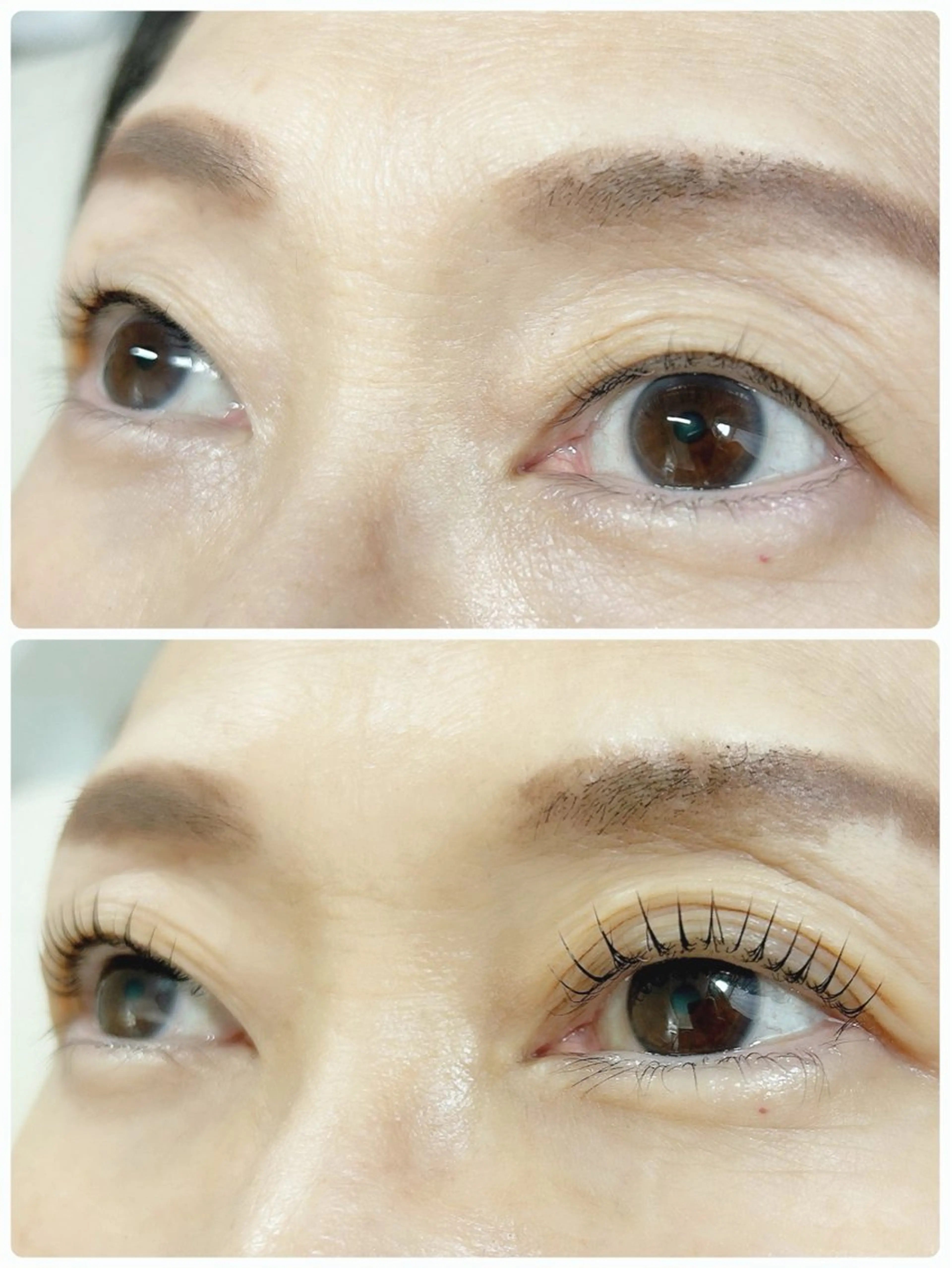 マツエク・マツパ パリジェンヌラッシュリフト aime 木下　真木のマツエク・マツパデザイン