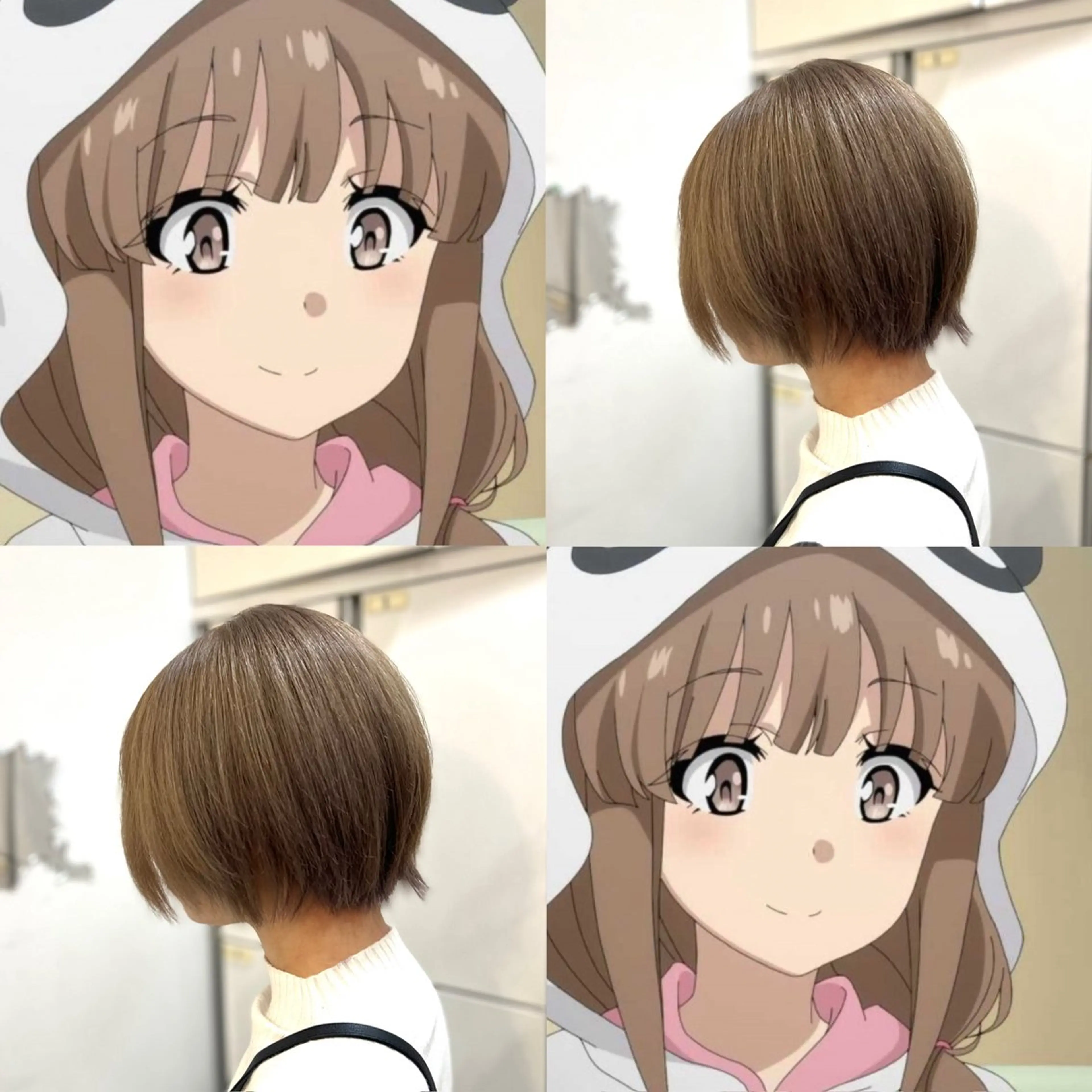 ショート カラー ヘアカラー インナー/デザイン/ 白髪染め/しゅうとのヘアスタイル