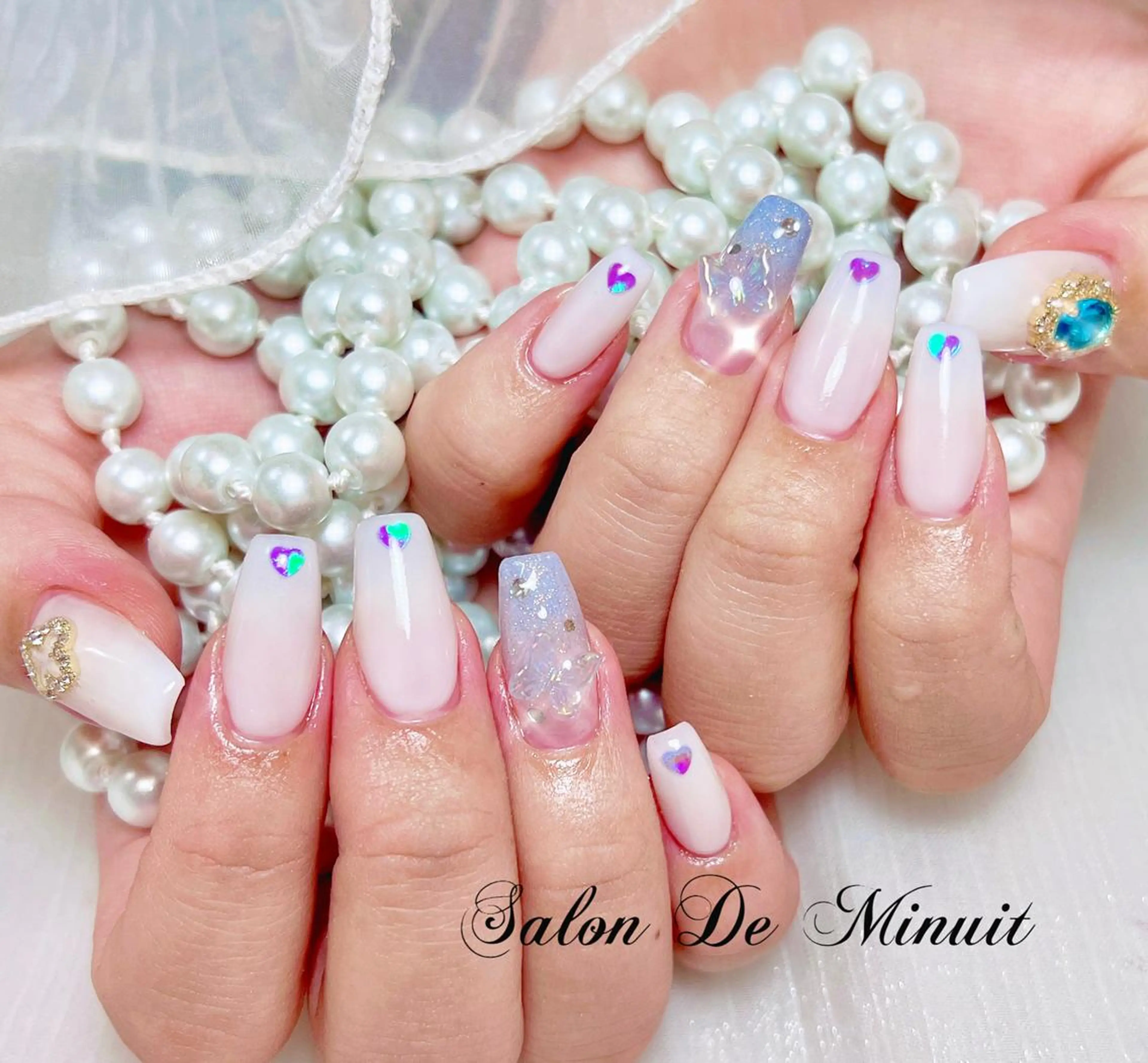 ネイル ハンドネイル ハンドケア Momo 🤍のネイルデザイン