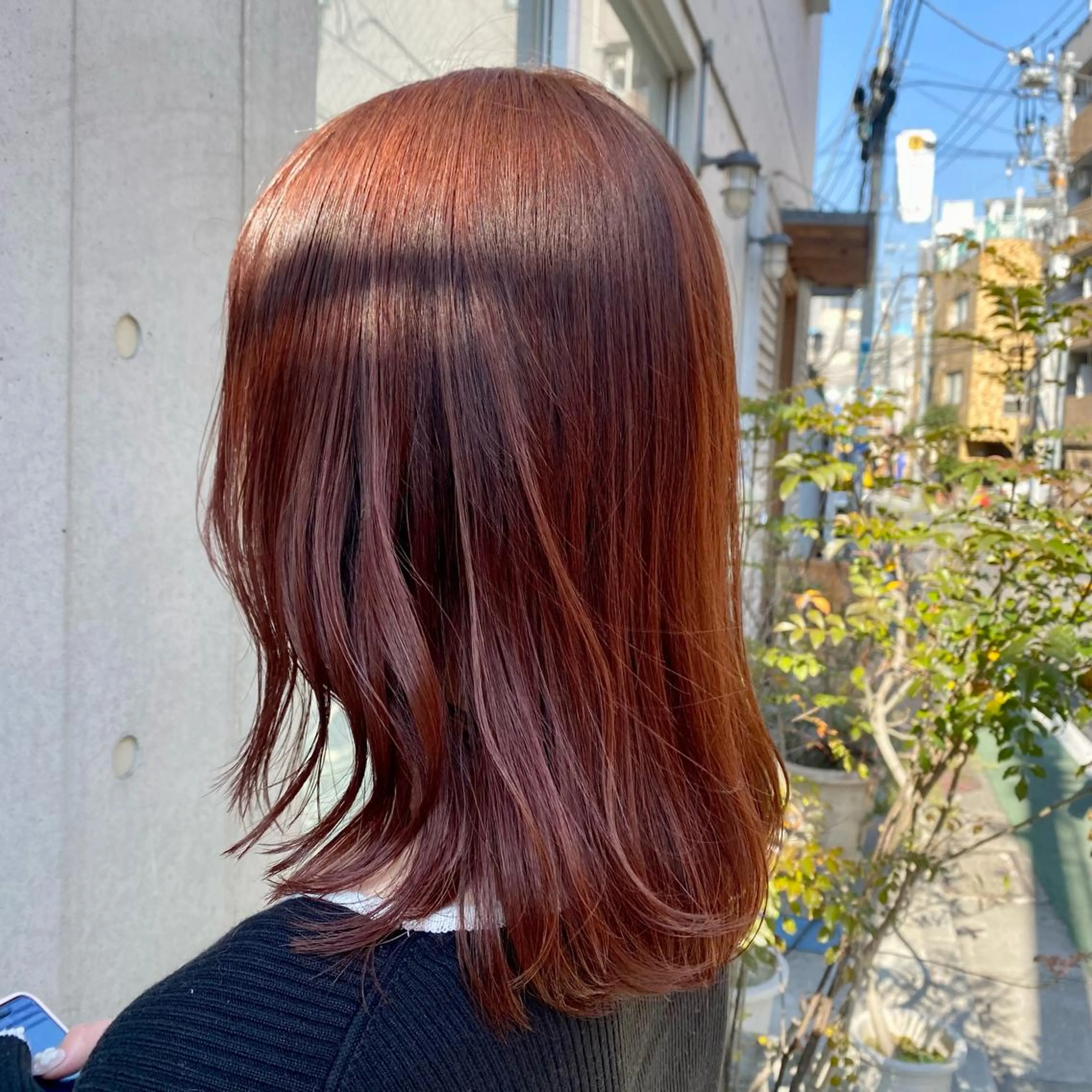 ミディアム カラー 🪭risa 暖色/レイヤー🪭のヘアスタイル