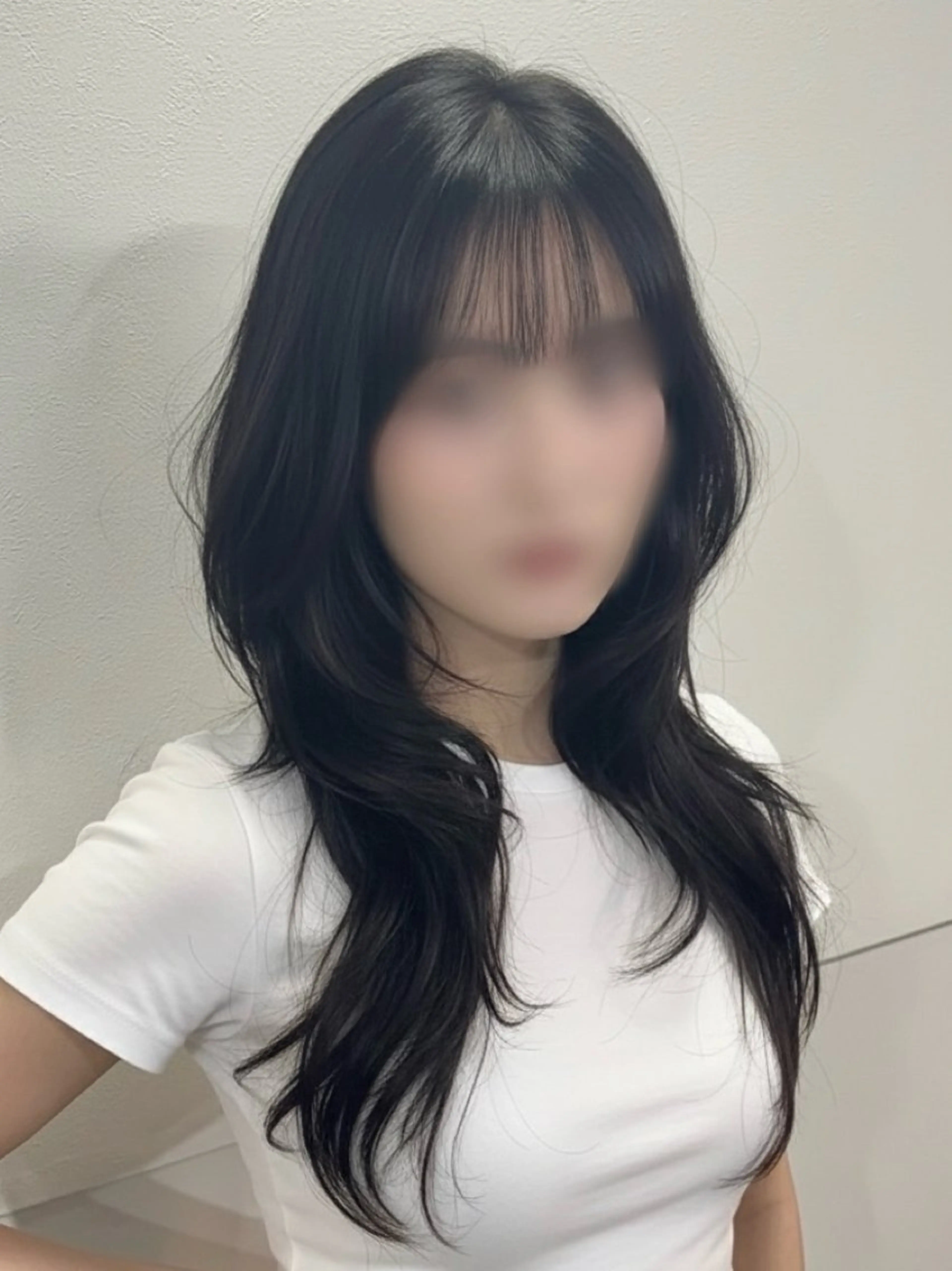 ロング 渋谷/ハッシュ レイヤーカット/会田のヘアスタイル