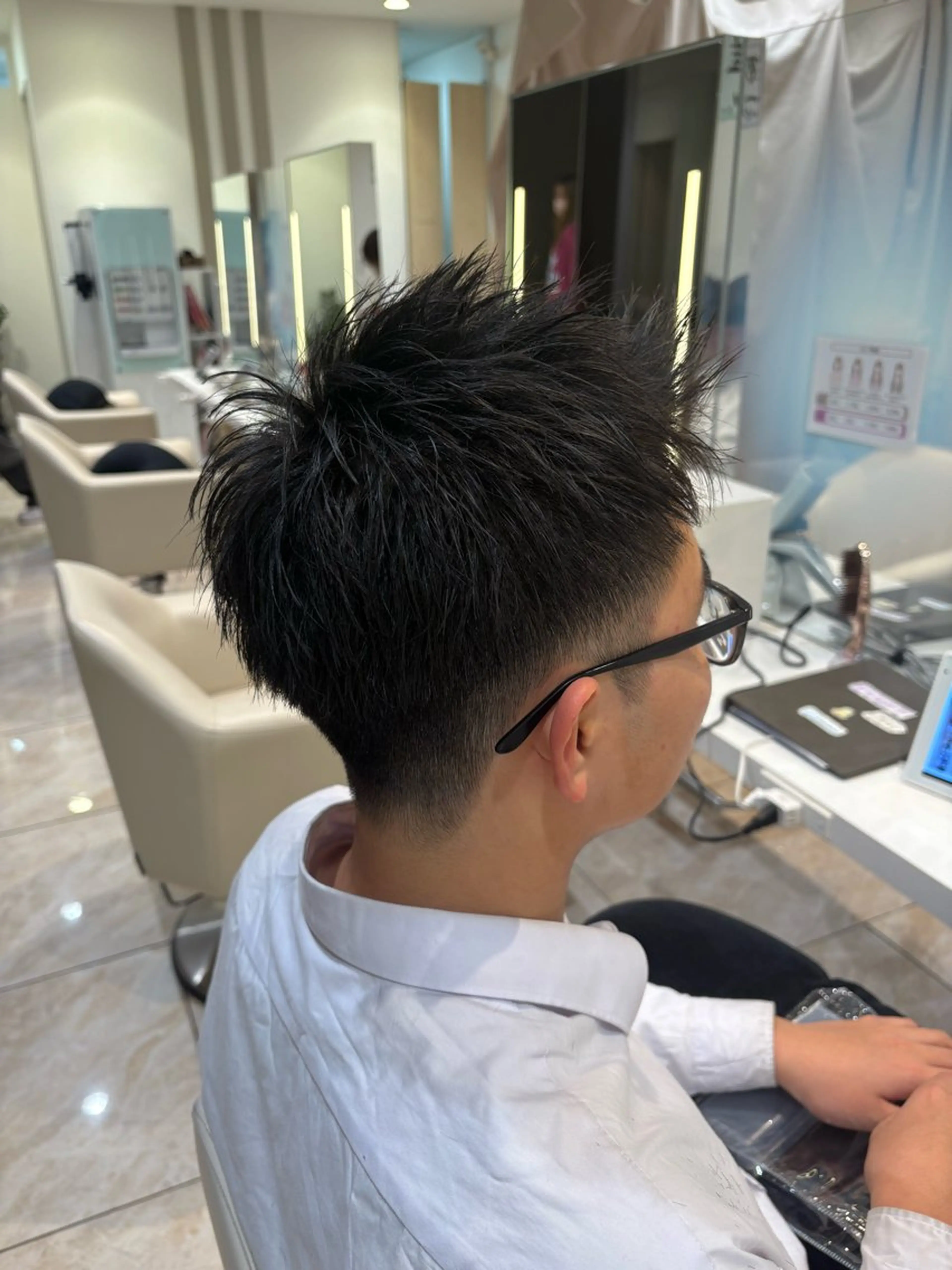 スタイル相談メンズカット+1シャンプーの写真