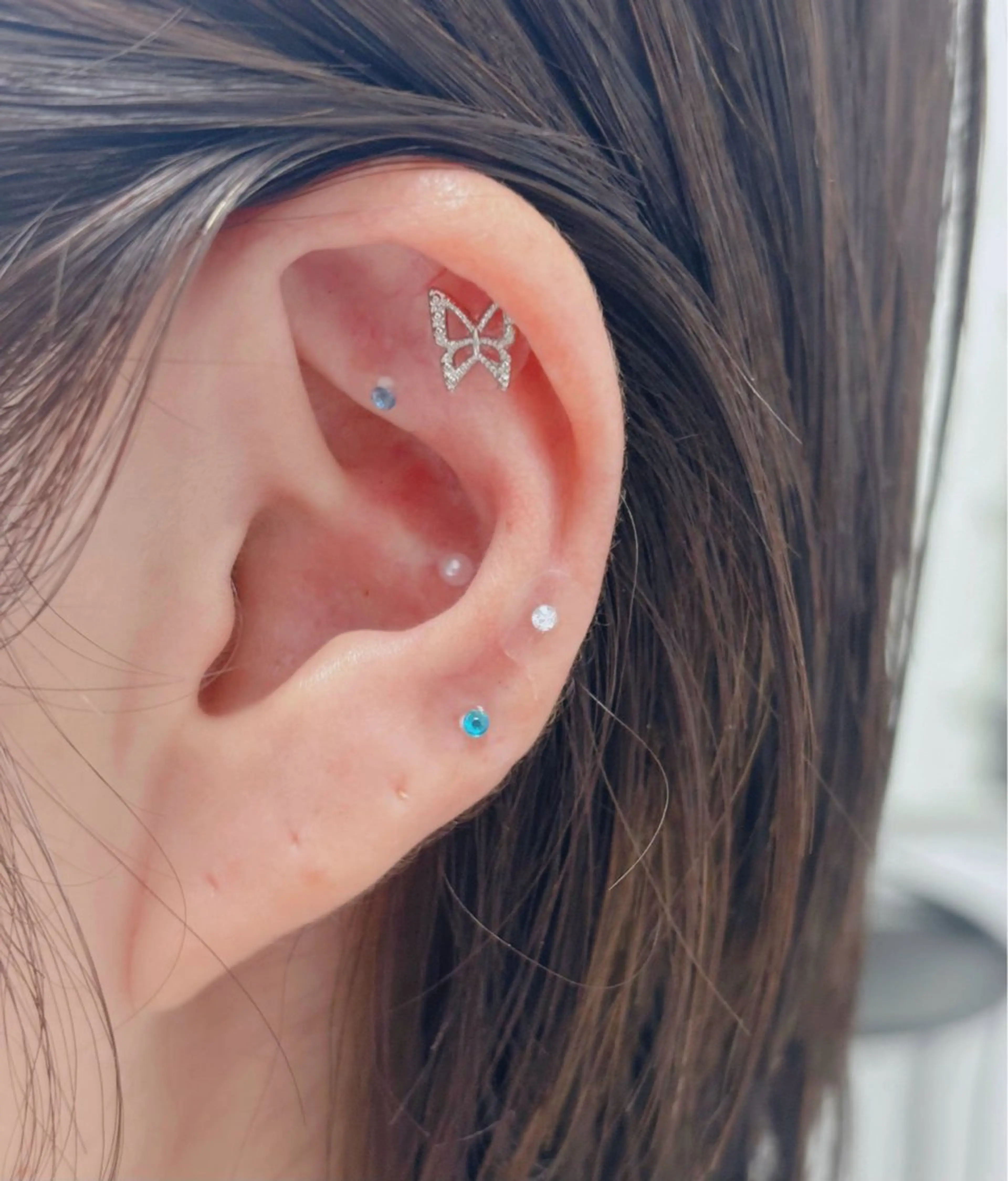 耳つぼジュエリー10粒(両耳)の写真