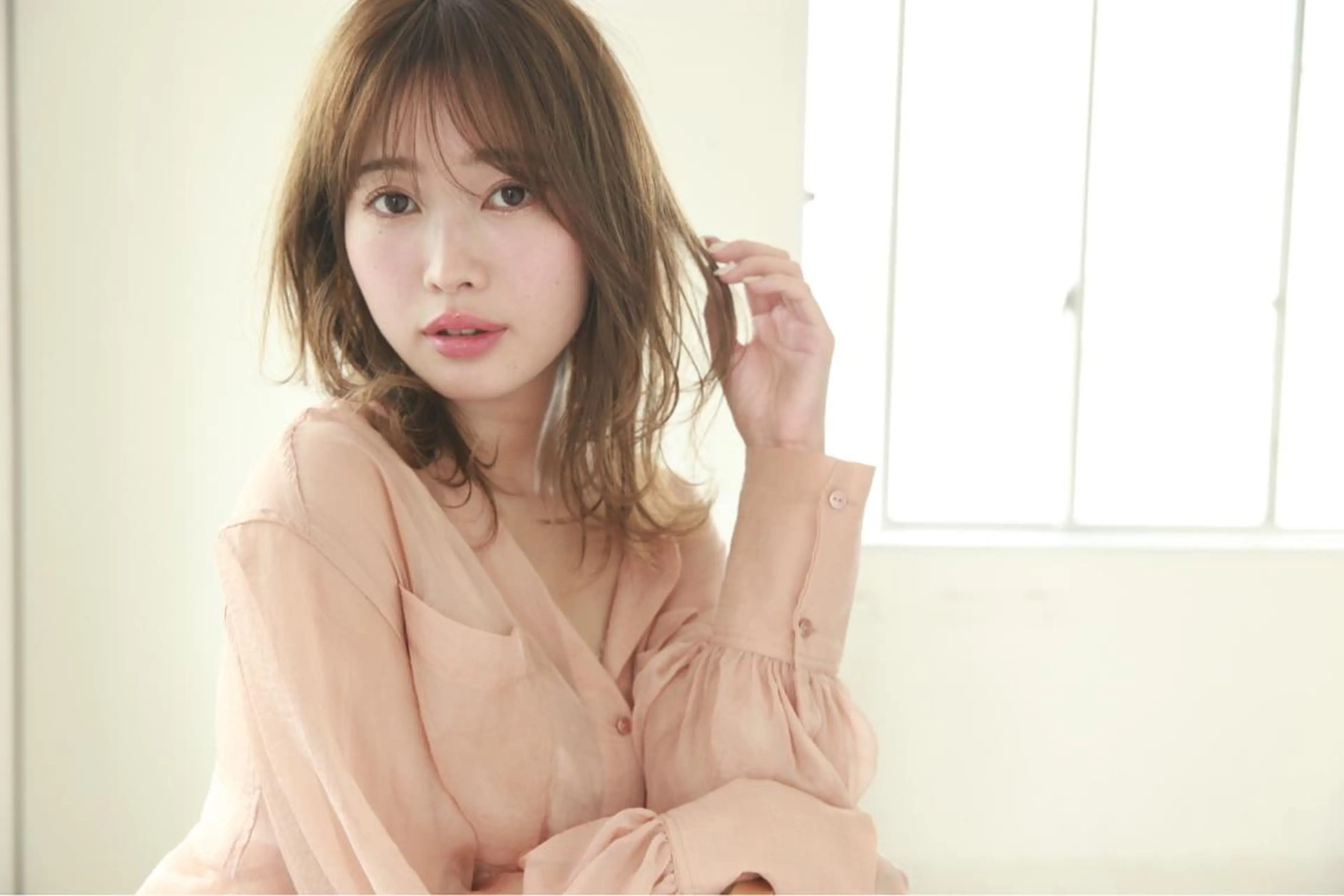 セミロング エクリ麻布十番店所属・髪質改善/ 縮毛矯正/相原聡のヘアスタイル