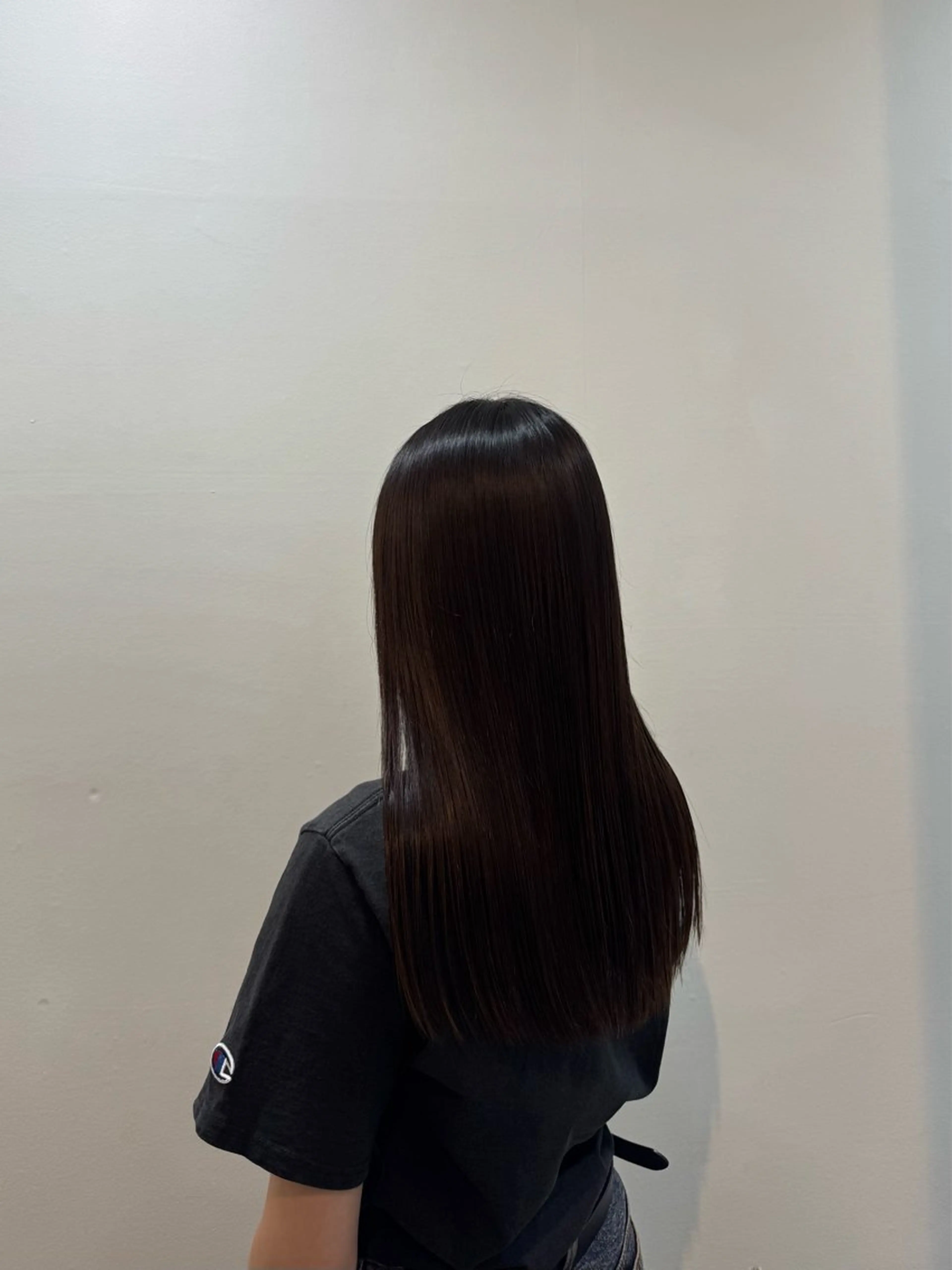 ロング 縮毛矯正 air-H あやのヘアスタイル