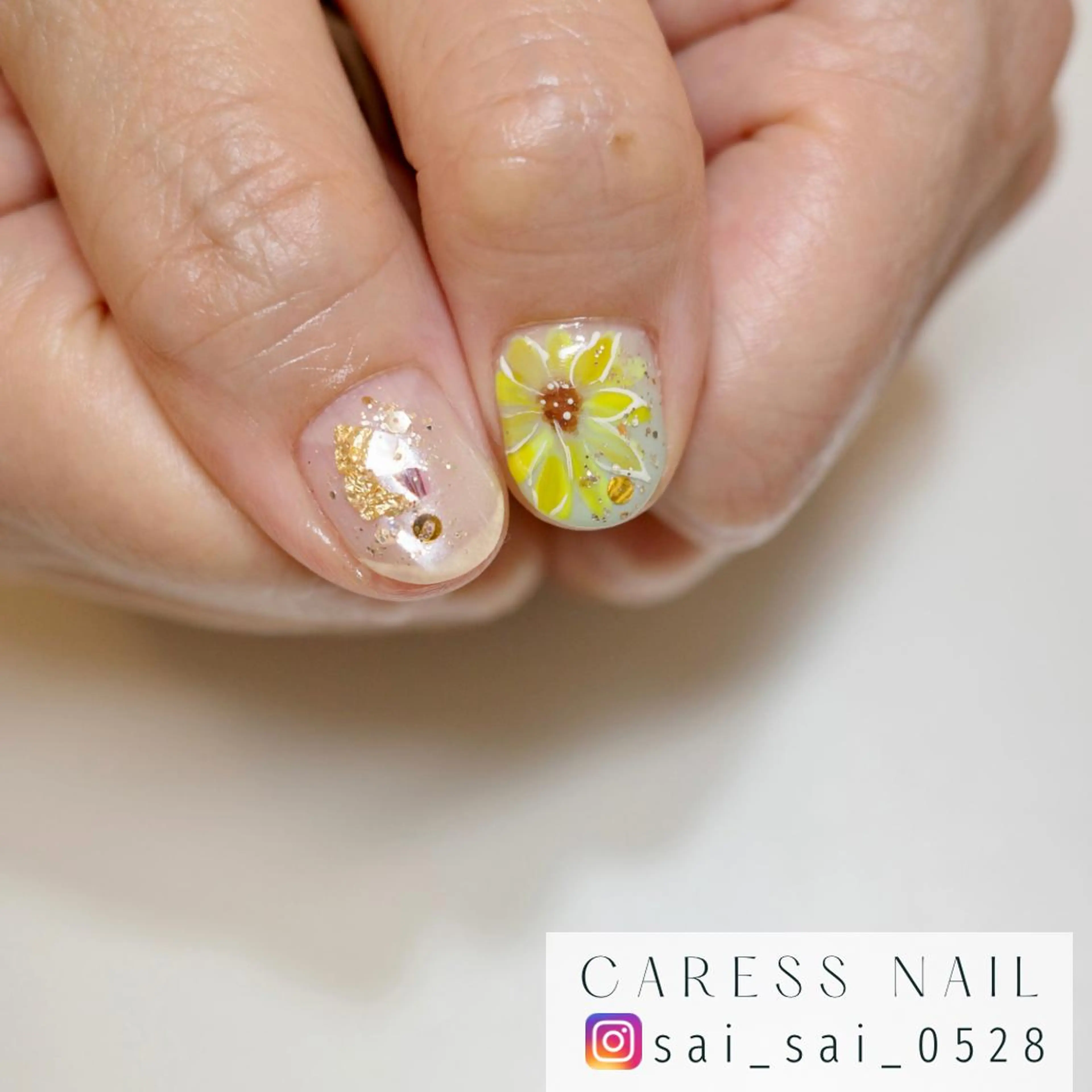 ネイル caress  nail カレスネイル　代々木上原所属・カレスネイル さいのネイルデザイン