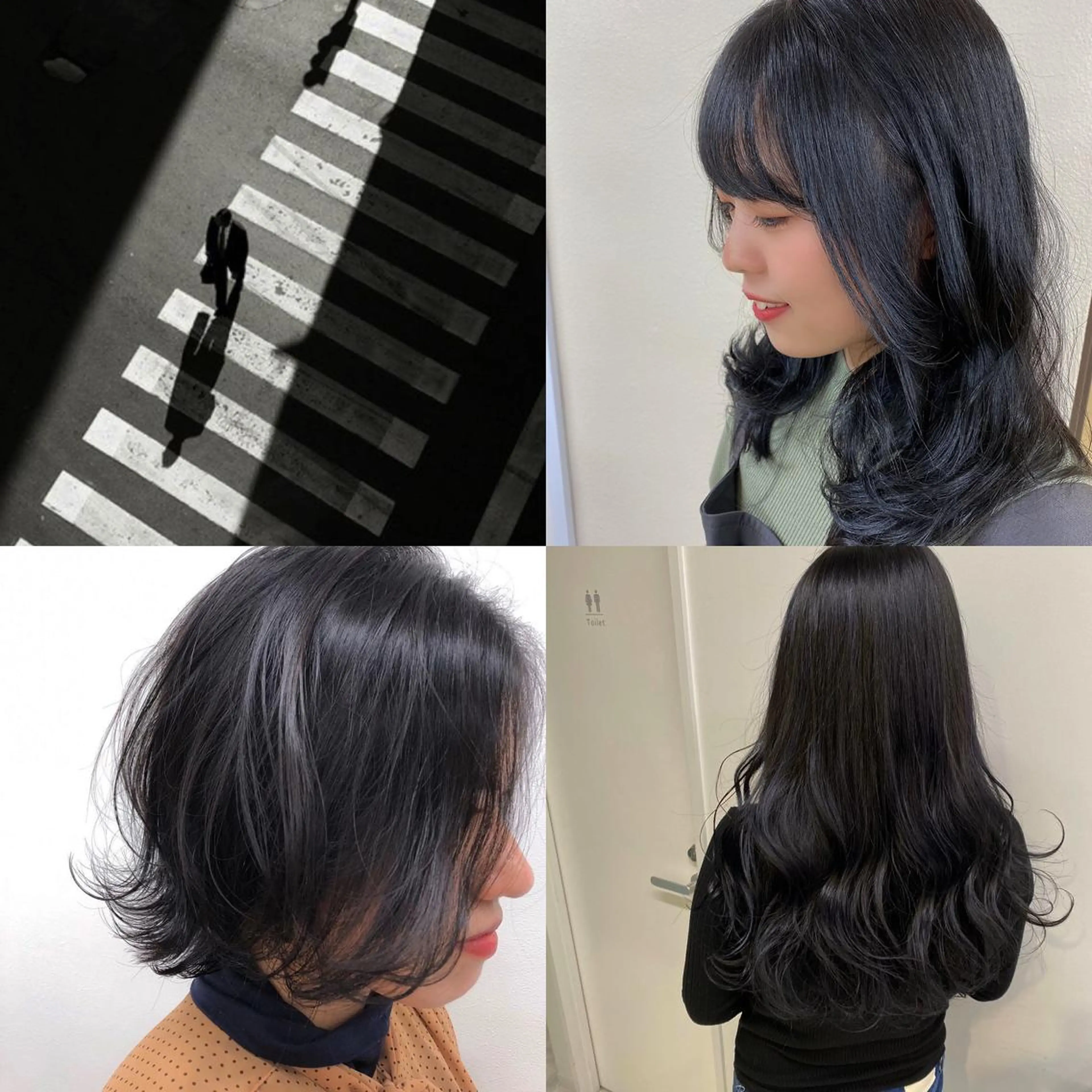 カラー 🦋重くない暗髪🦋 Hana🦋のヘアスタイル