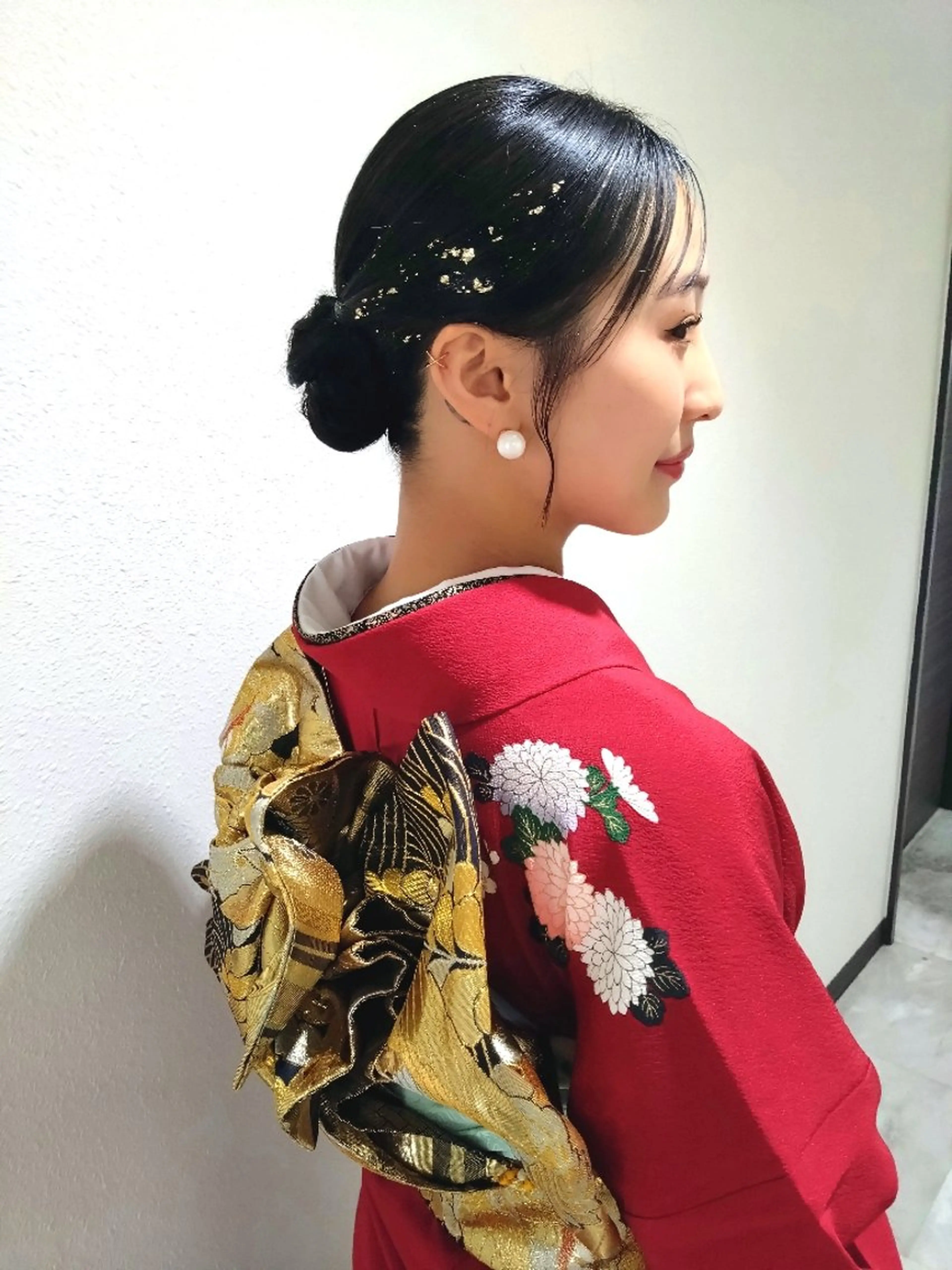 セミロング 着付け Hair&Make  Delight*のヘアスタイル