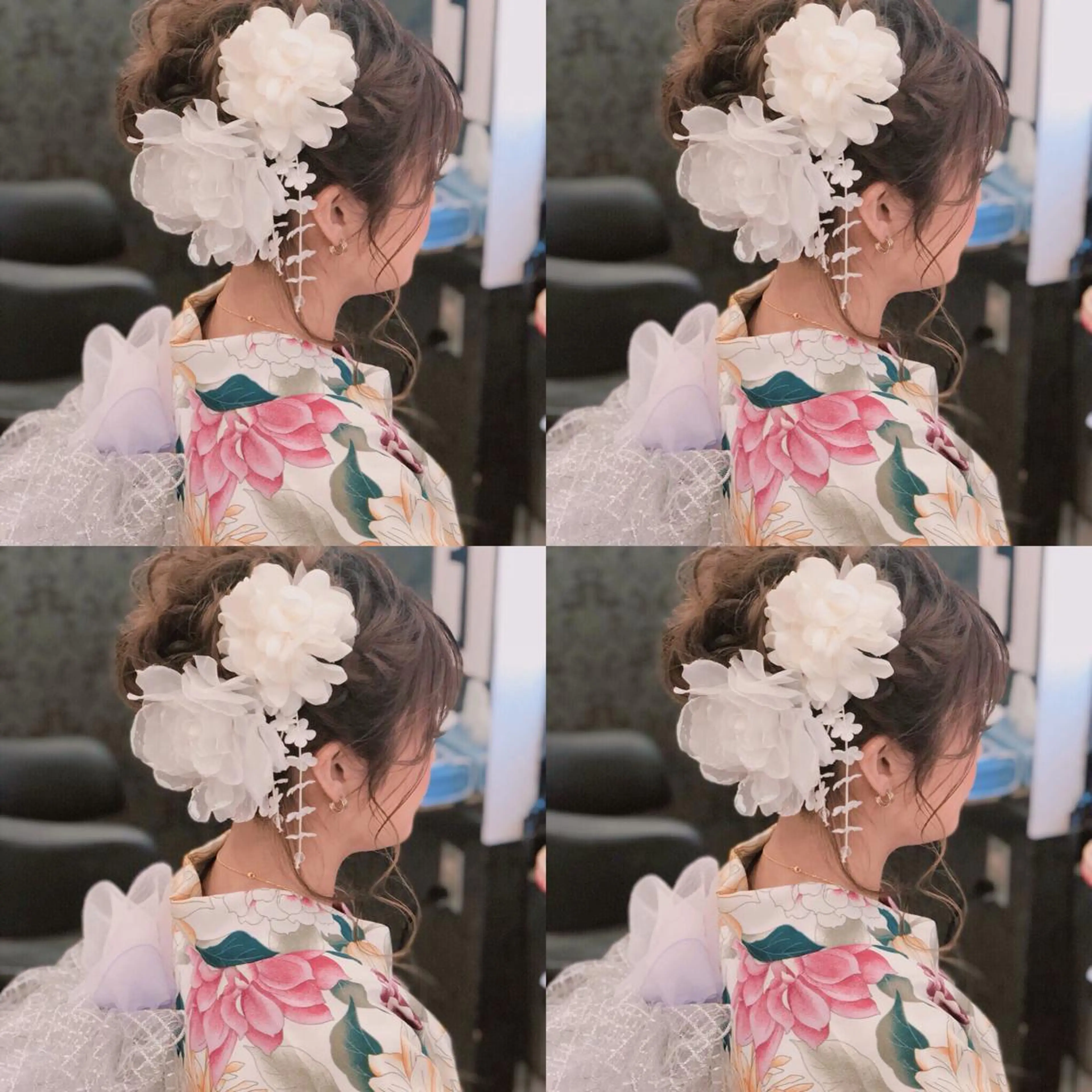 ミディアム ヘアアレンジ ヘアセット 🌷MAYU 🌷のヘアスタイル