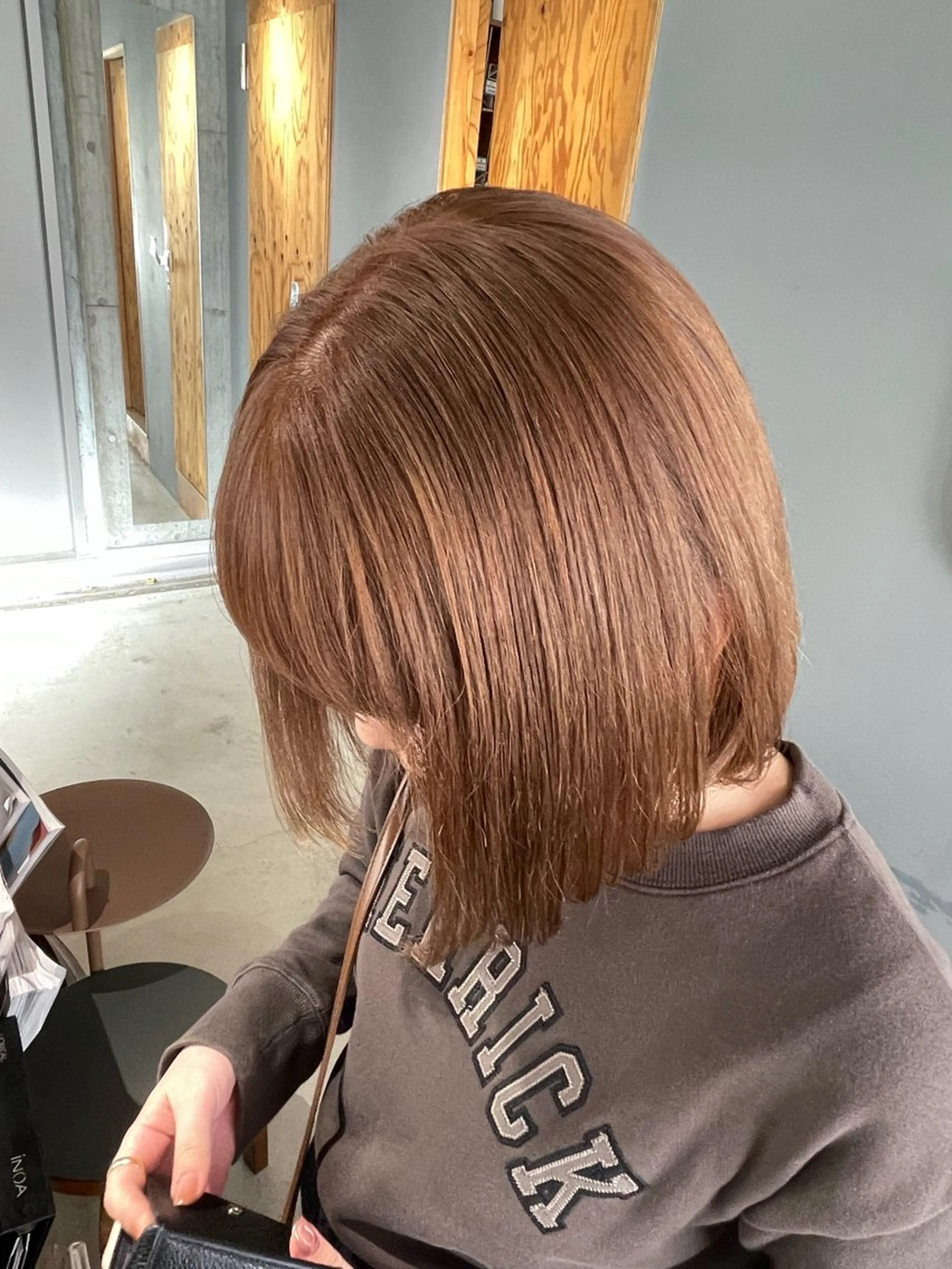 ミディアム カラー ブリーチ ヘアカラー トリートメント noa ☪︎のヘアスタイル