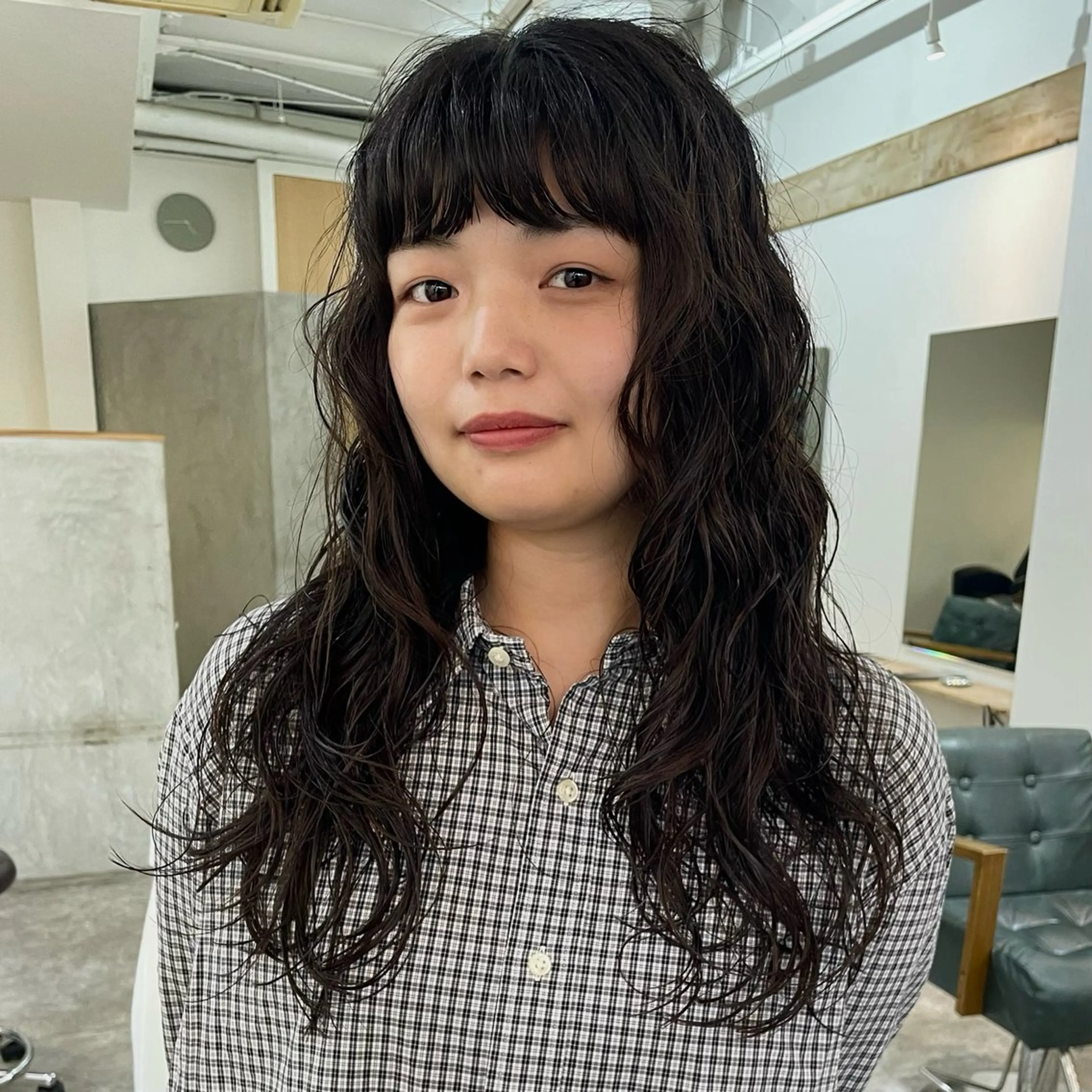 ロング パーマ カット パーマ トリートメント 野村矩樂/パーマ /縮毛矯正のヘアスタイル