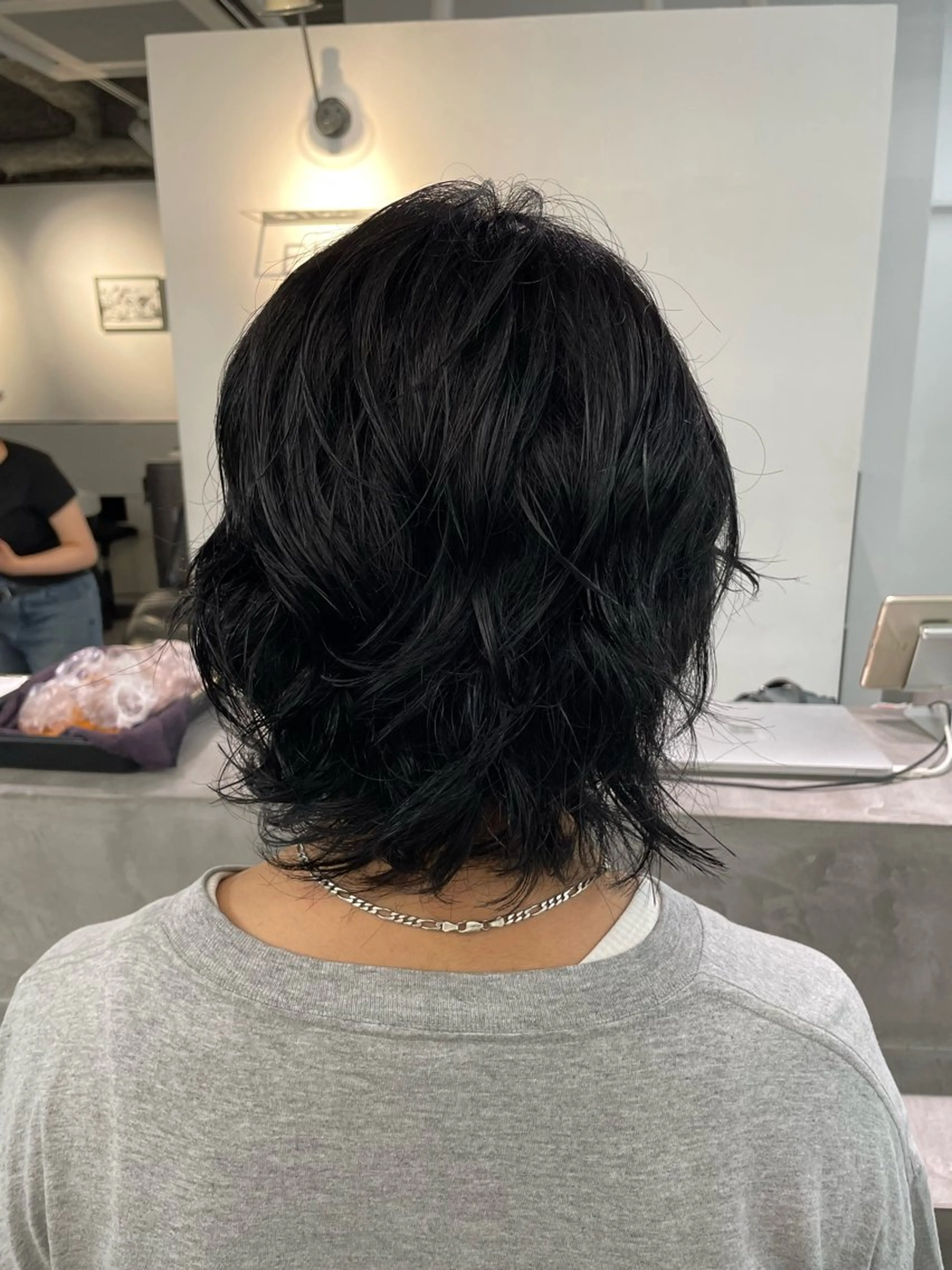 ミディアム パーマ ミディアムパーマ スパイラルパーマ カット 【お洒落パーマ】 Elme　肥塚康汰郎のヘアスタイル