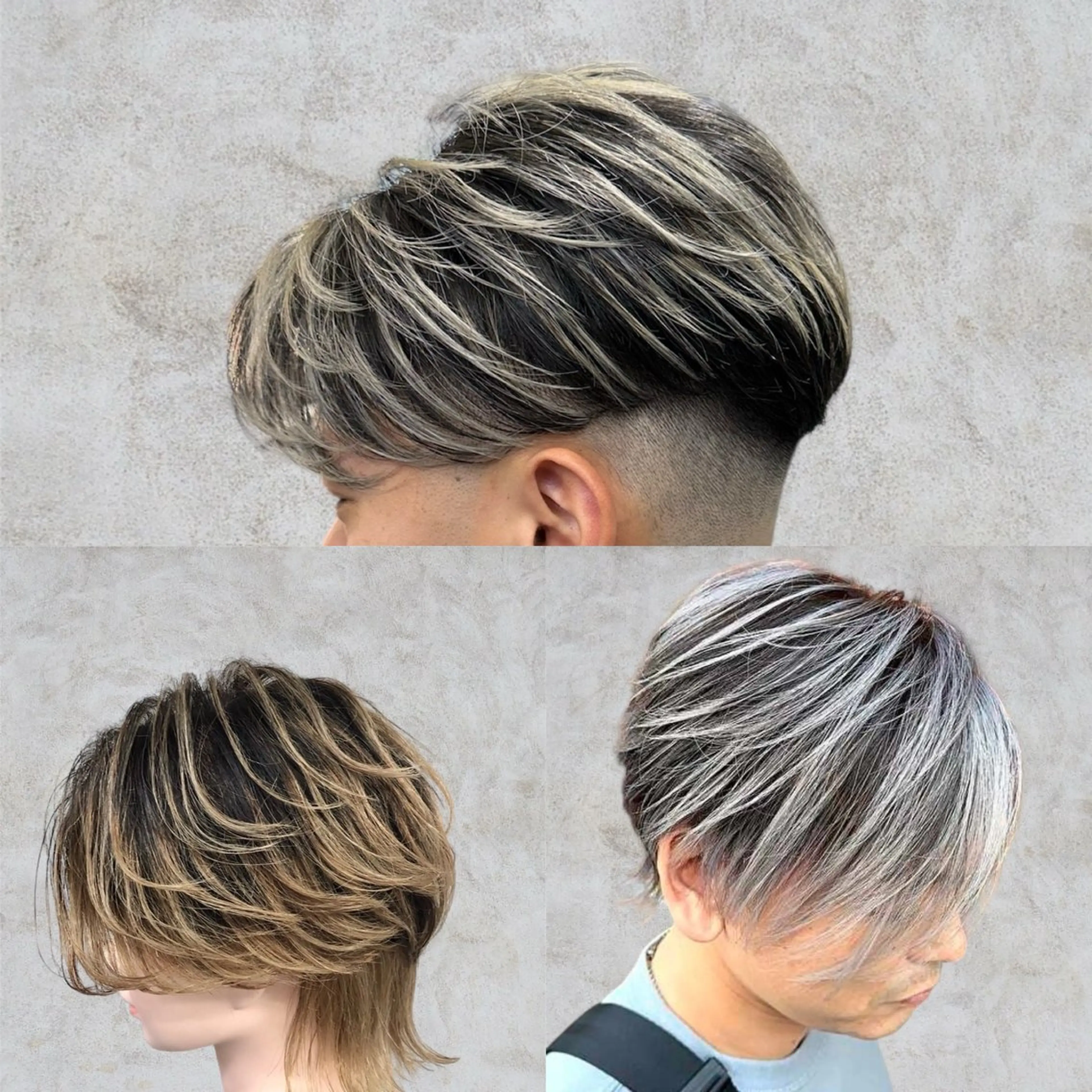 メンズ ヘアカラー WE RULE sakaemathi所属・近藤 奏太のヘアスタイル