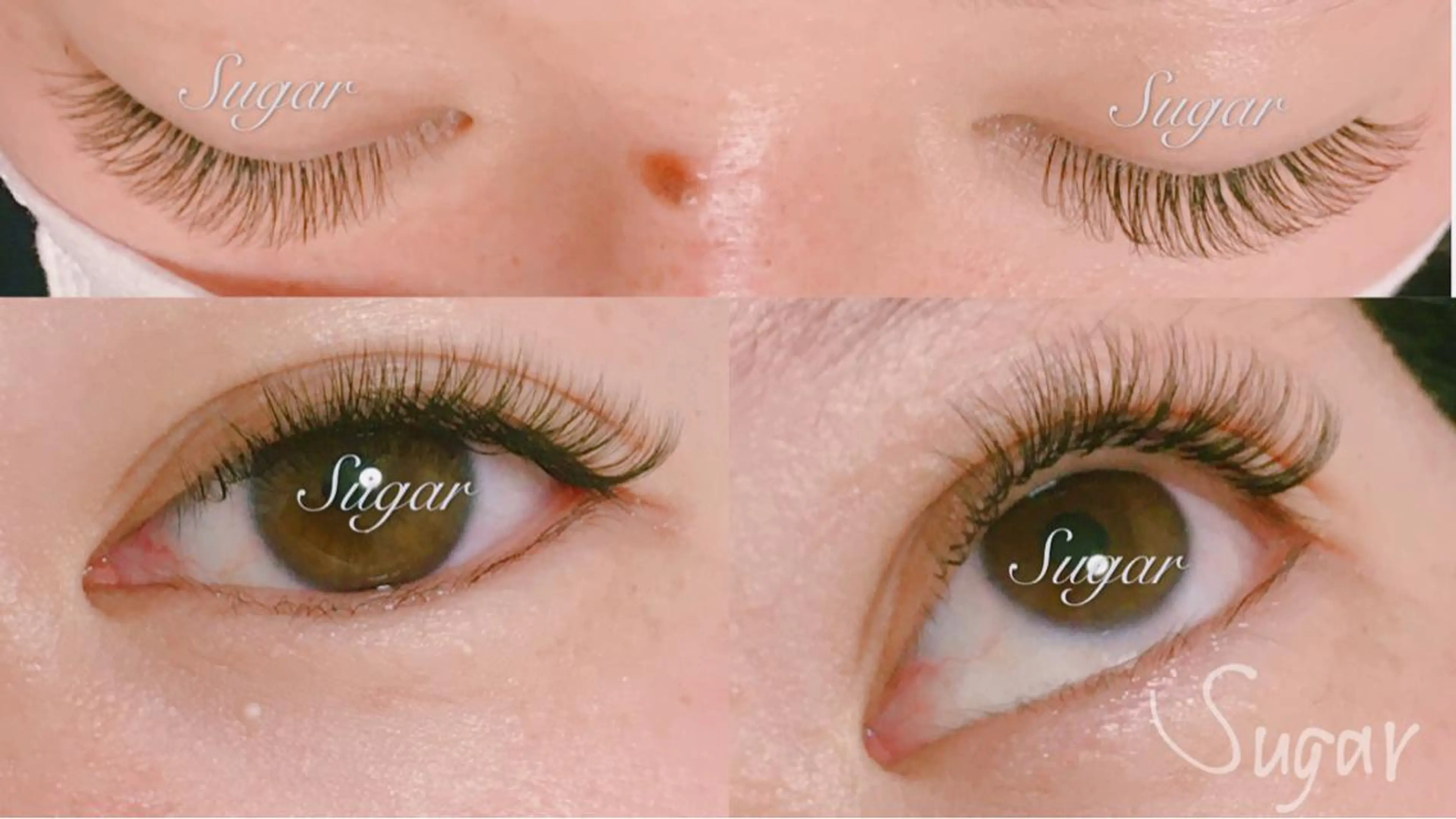 ボリュームラッシュ3D​〜​5D0.05mmのエクステを束にして付けるエクステです。150本​〜​230本のお仕上がりですの写真