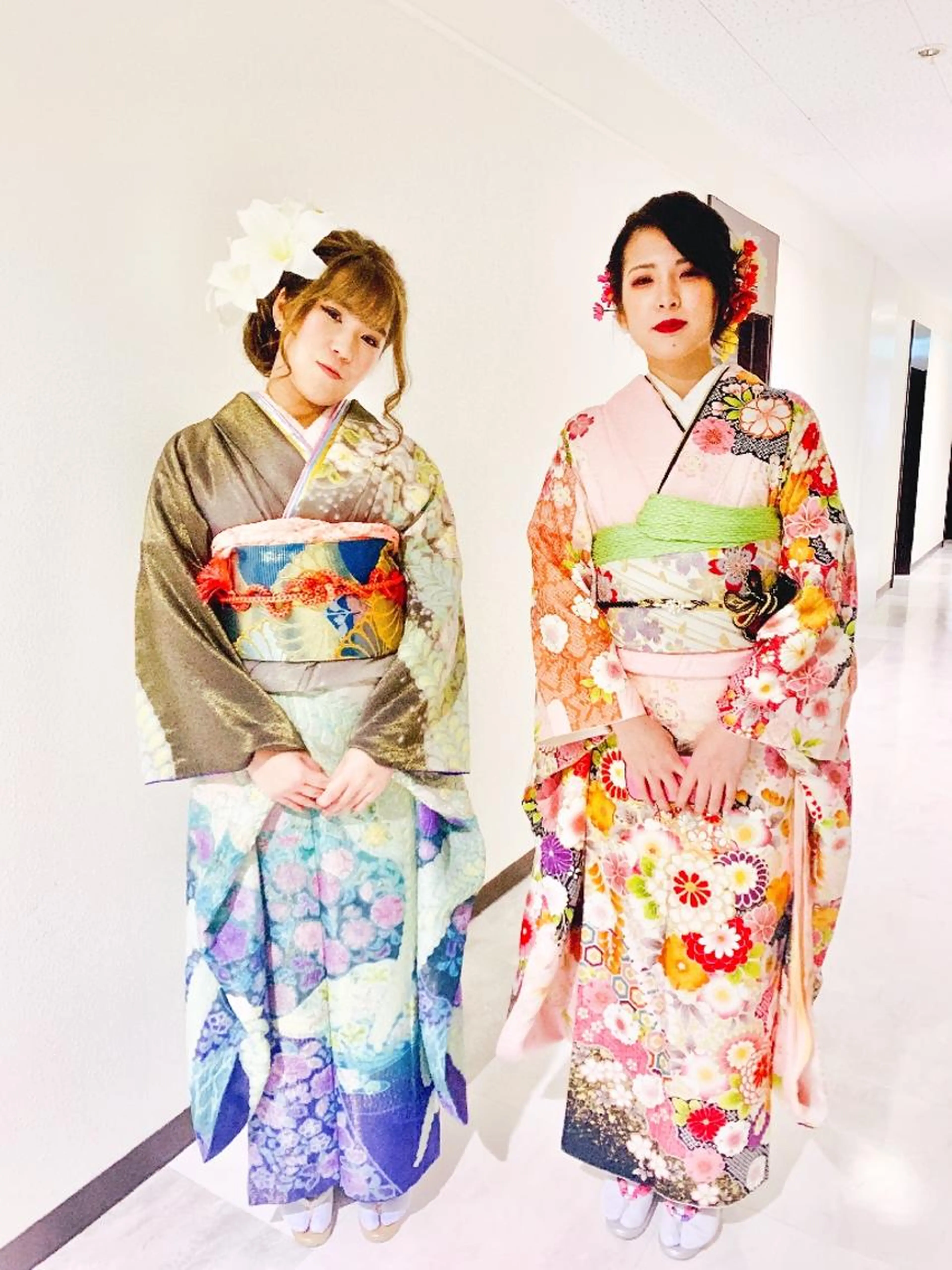 成人式　ヘアセット+フルメイクの写真