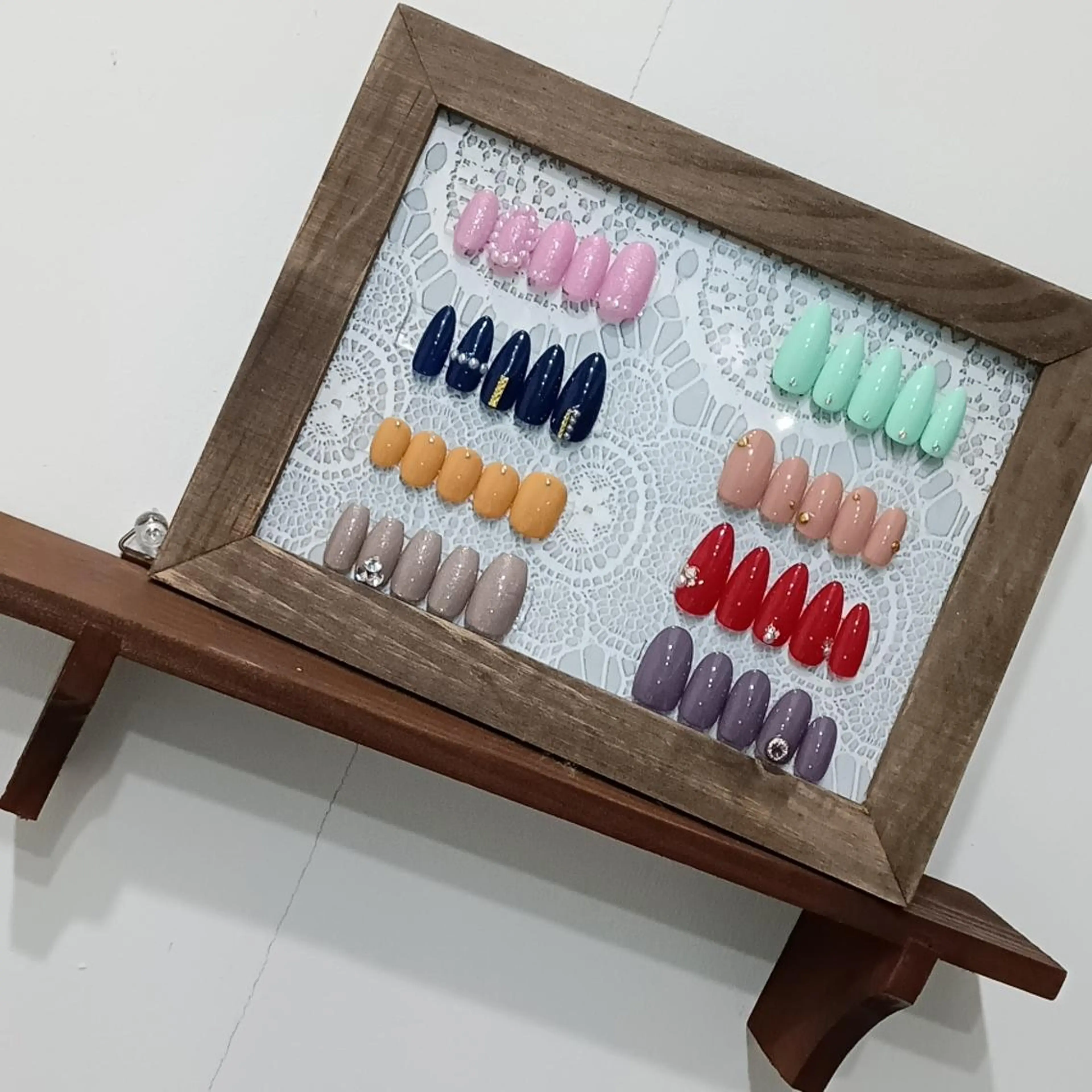 ネイル ワンカラーネイル 中岡 萌のネイルデザイン