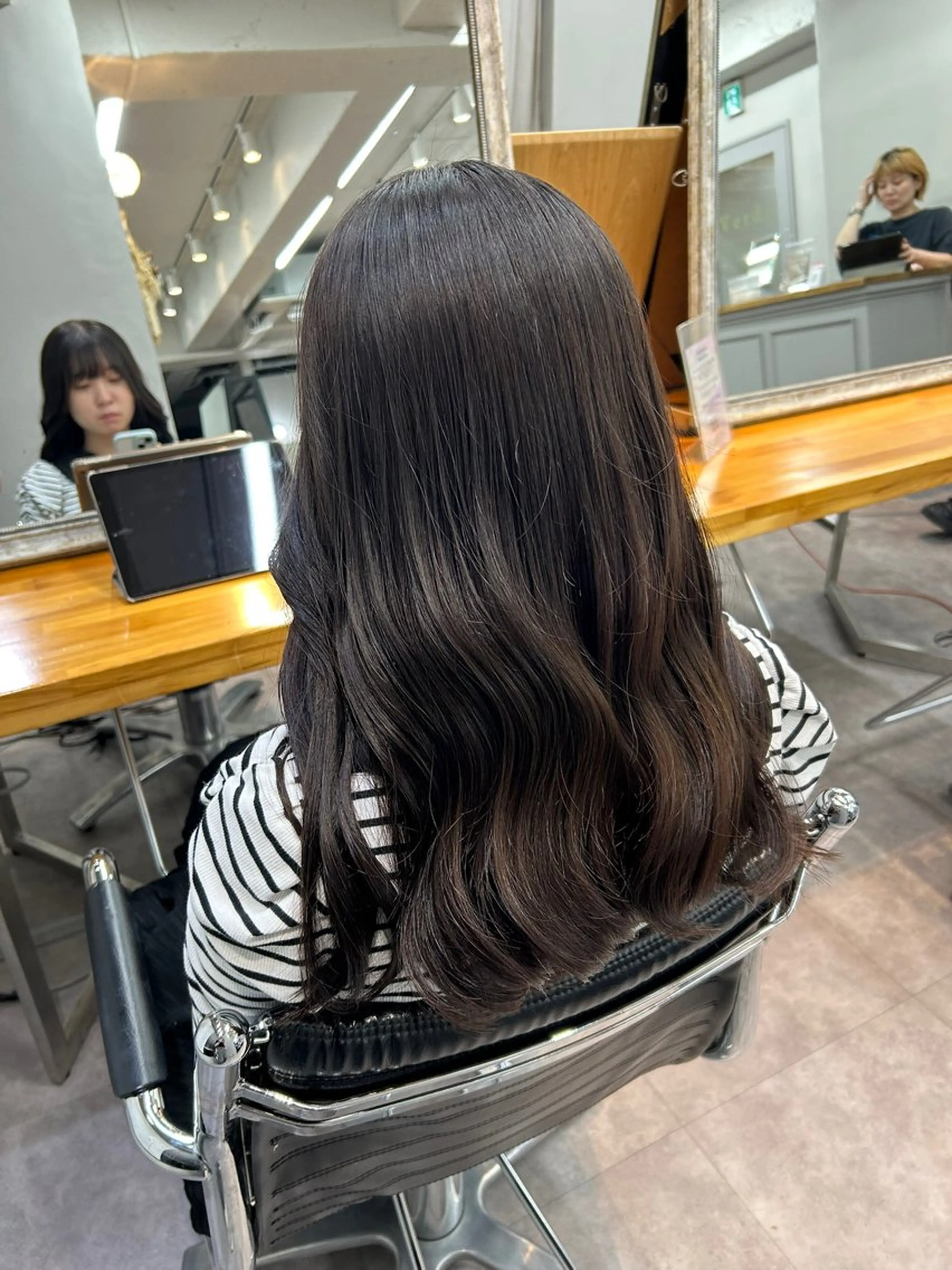 ロング 🫧透明感ワンカラー 🫧mio 🫧のヘアスタイル