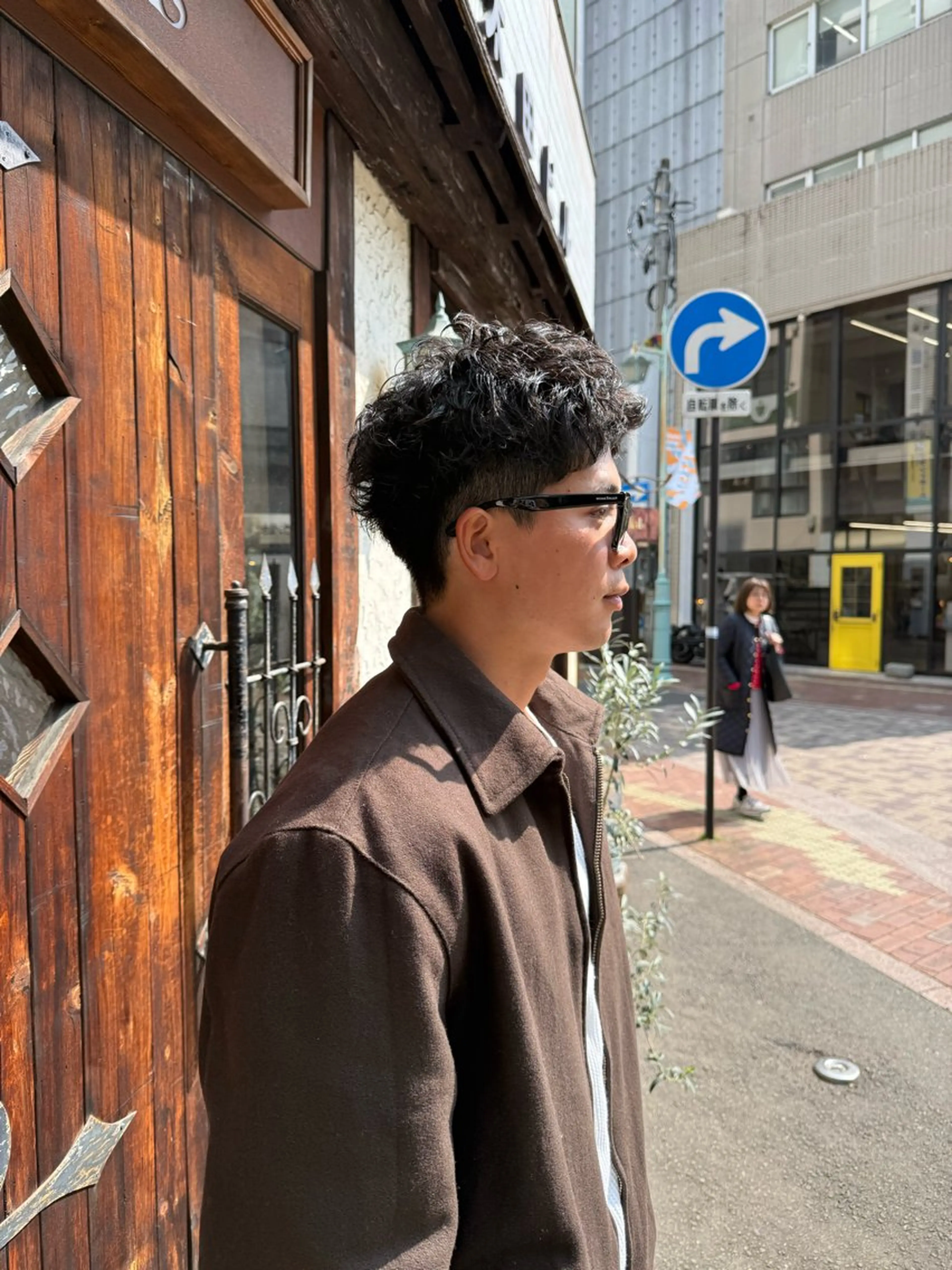 ショート パーマ ショートヘア パーマ Radial 藤澤　志のヘアスタイル