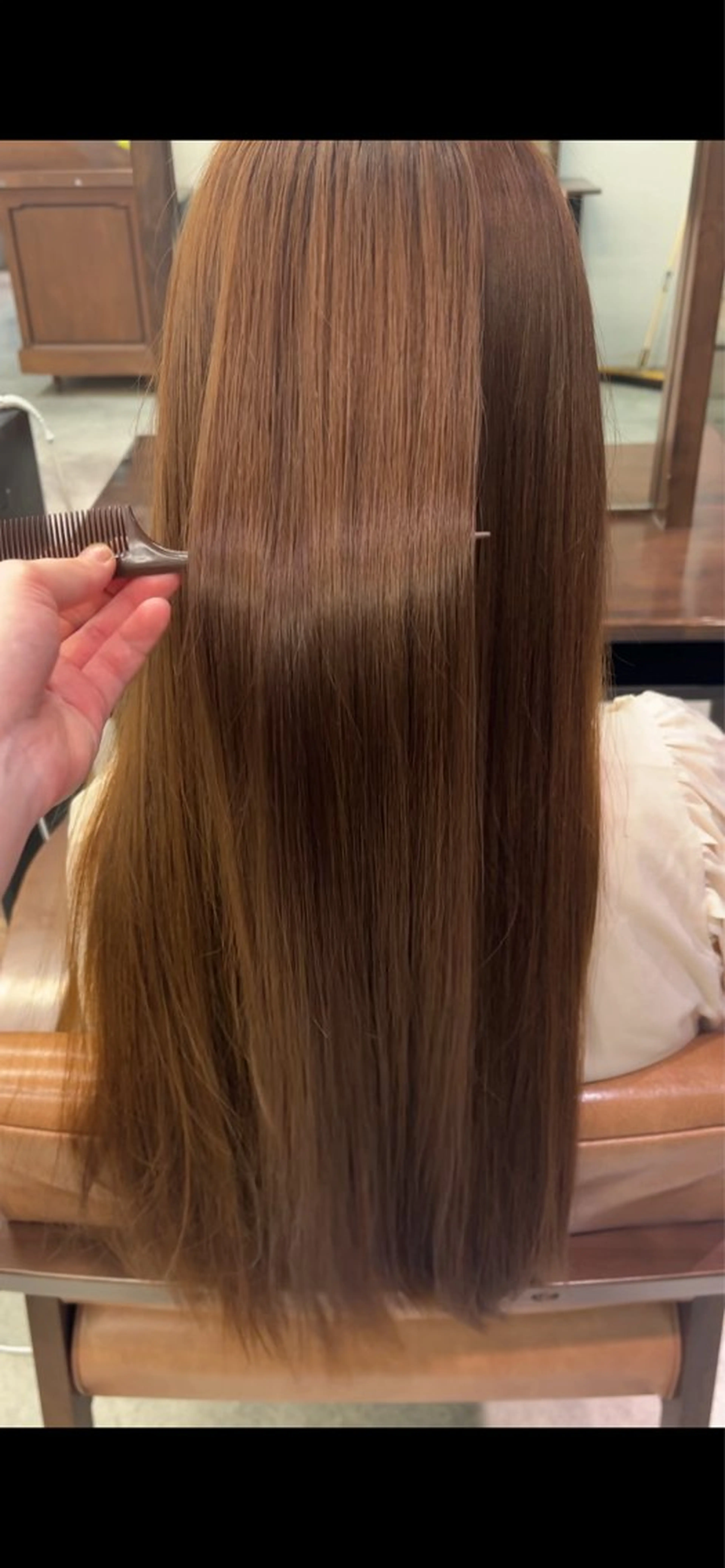 ロング Un ami shibuya所属・平居 舞白のヘアスタイル