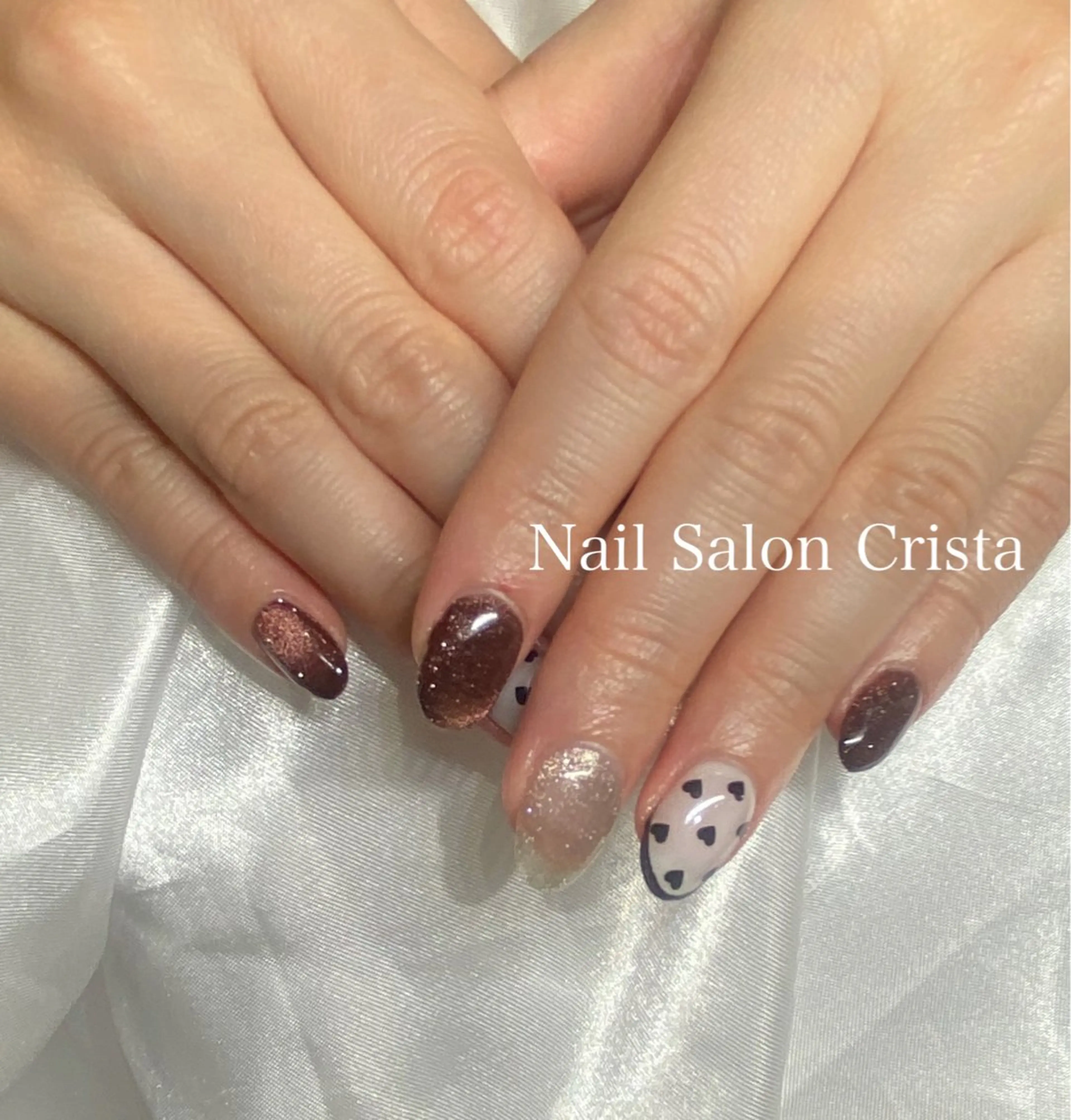 ネイル ジェルネイル パラジェル CRISTA所属・CRISTA MOMOのネイルデザイン