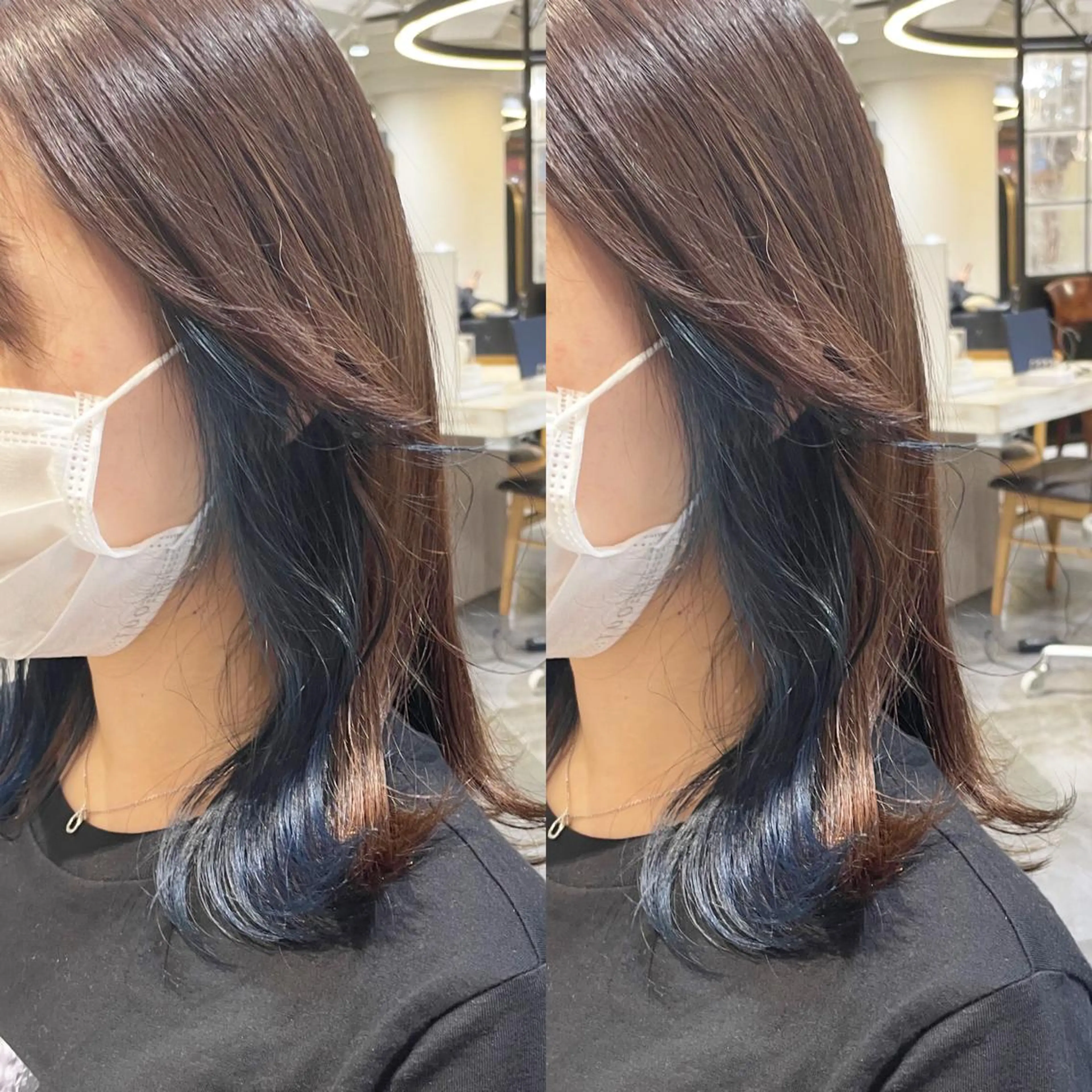 ロング 大人上品な ハイライト🪄イワヤのヘアスタイル