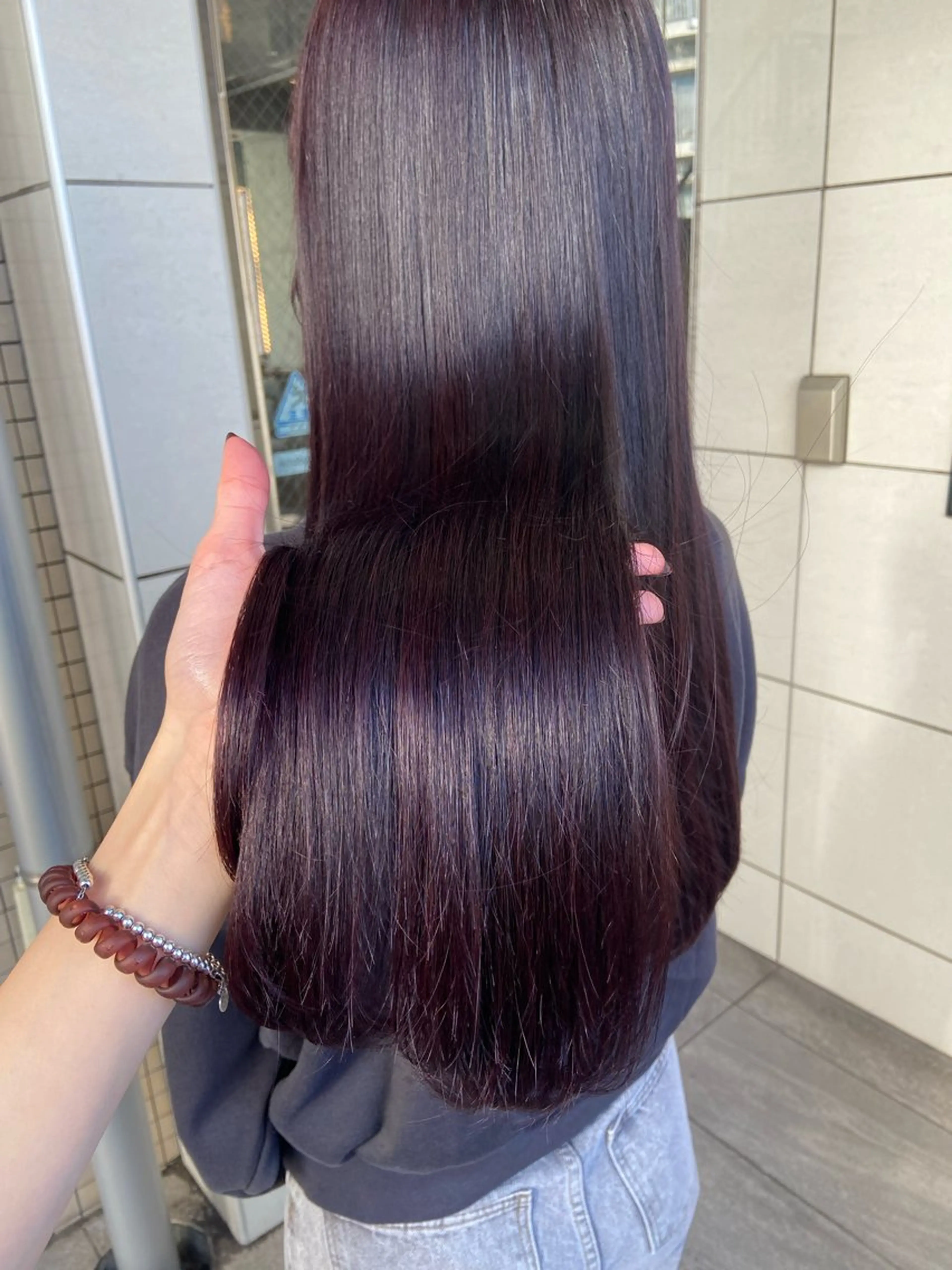 ロング カラー 🧸プルエクステ❤︎ ネイルKAO🧸のヘアスタイル