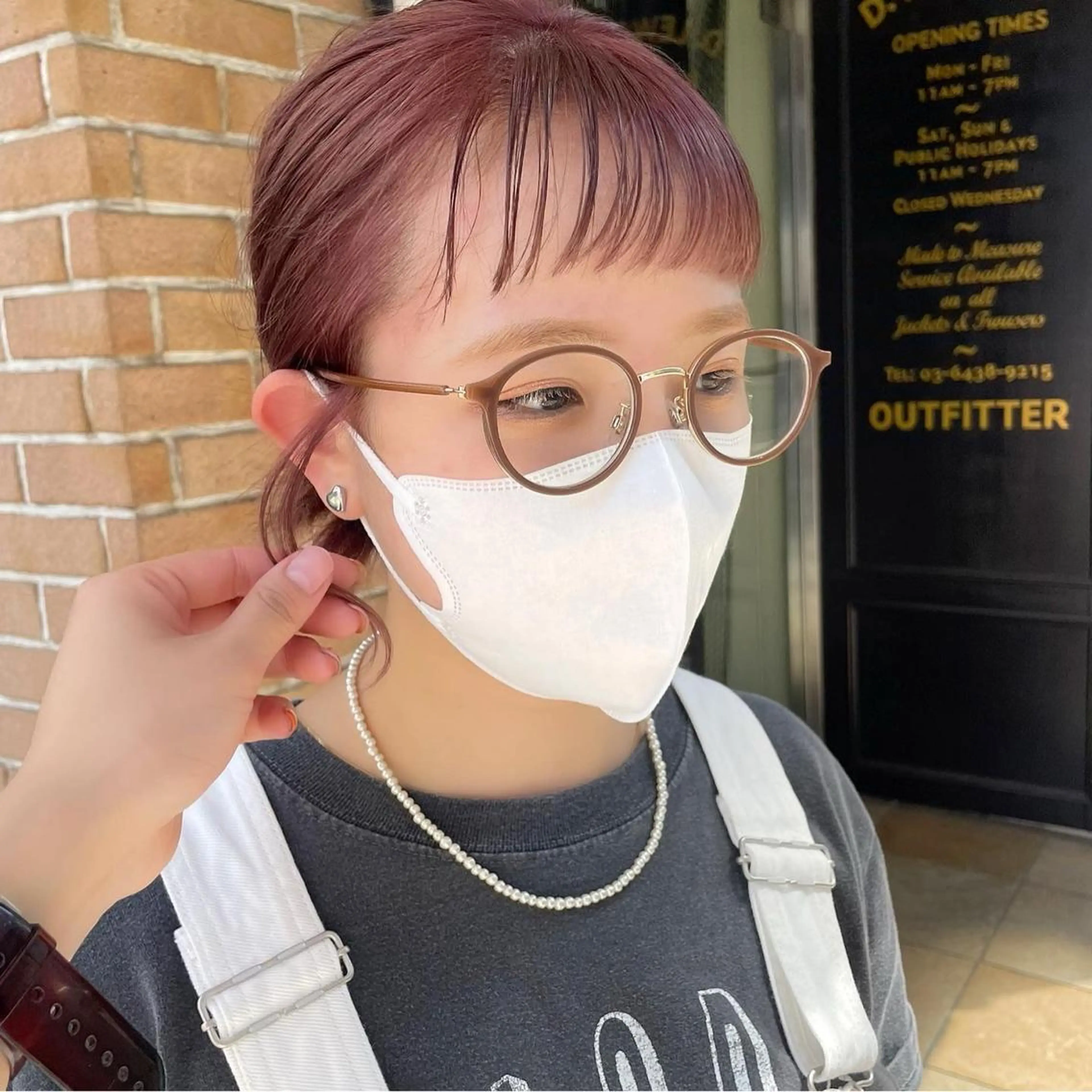 ミディアム ボブヘアカット Rikapi❤️のヘアスタイル