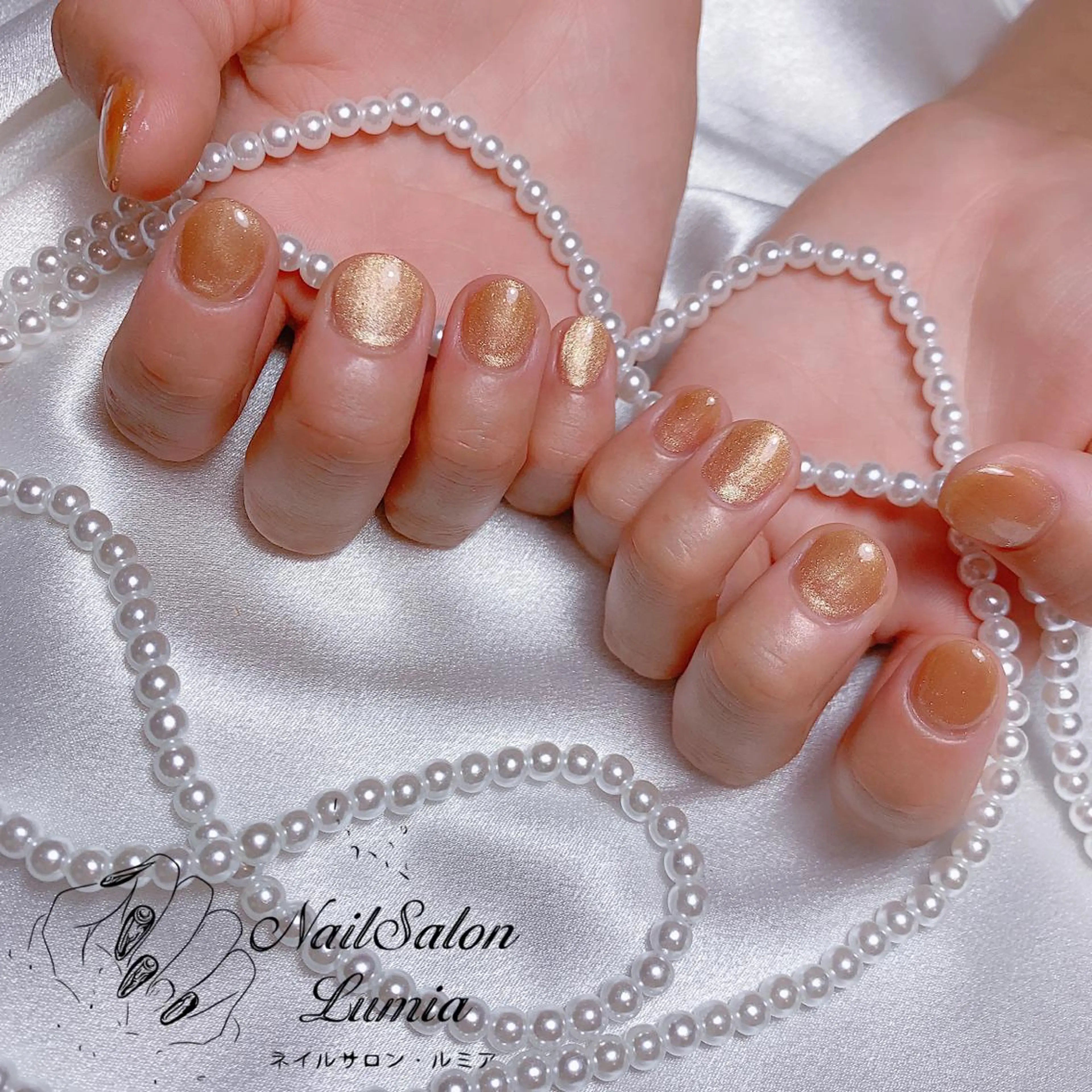 ネイル ハンドネイル ネイルサロン ルミア Lumia 店長のネイルデザイン