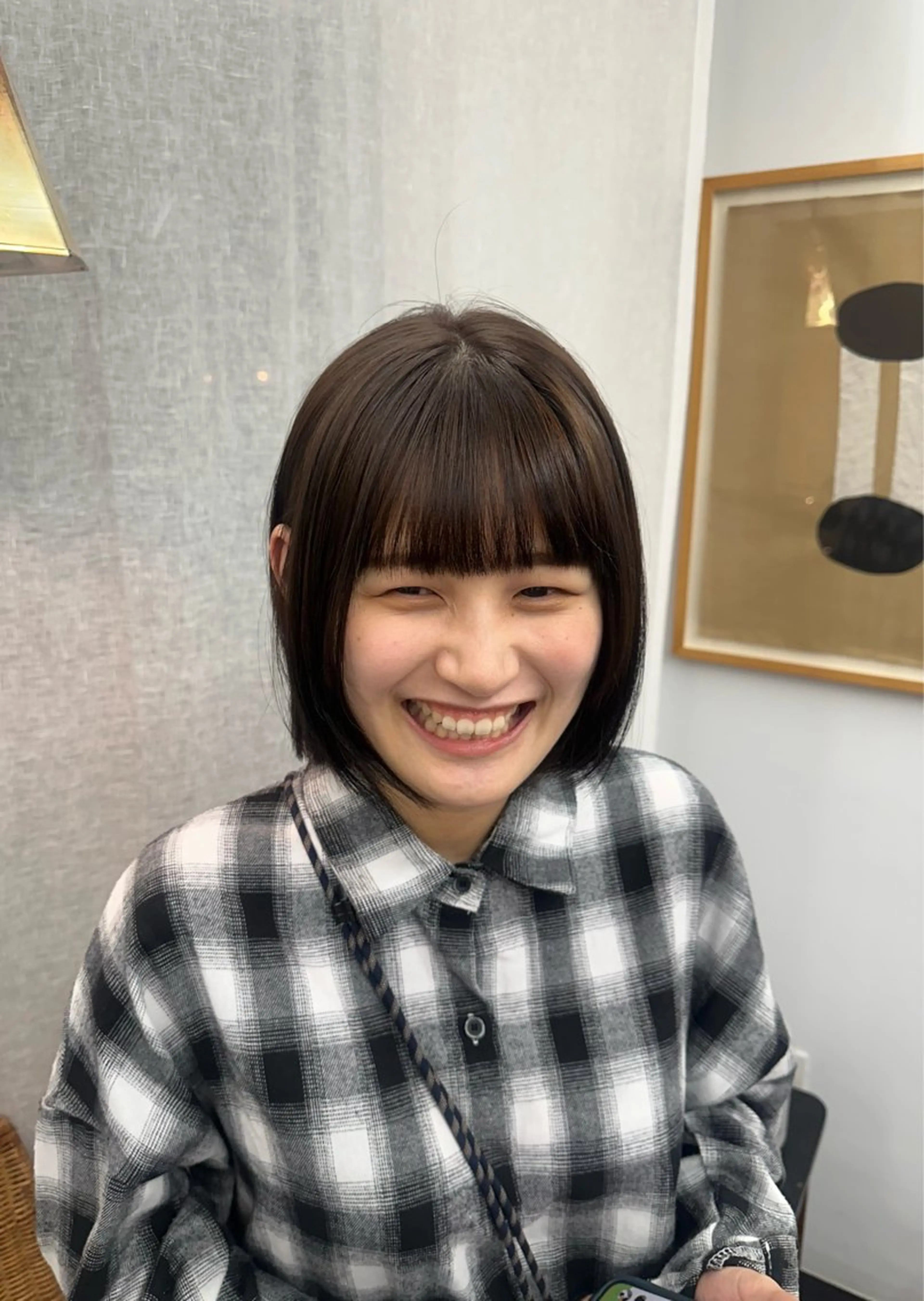 カラー ベージュカラー ブラウンカラー ナチュラルブラウン タナベ リオ / 横浜のヘアスタイル