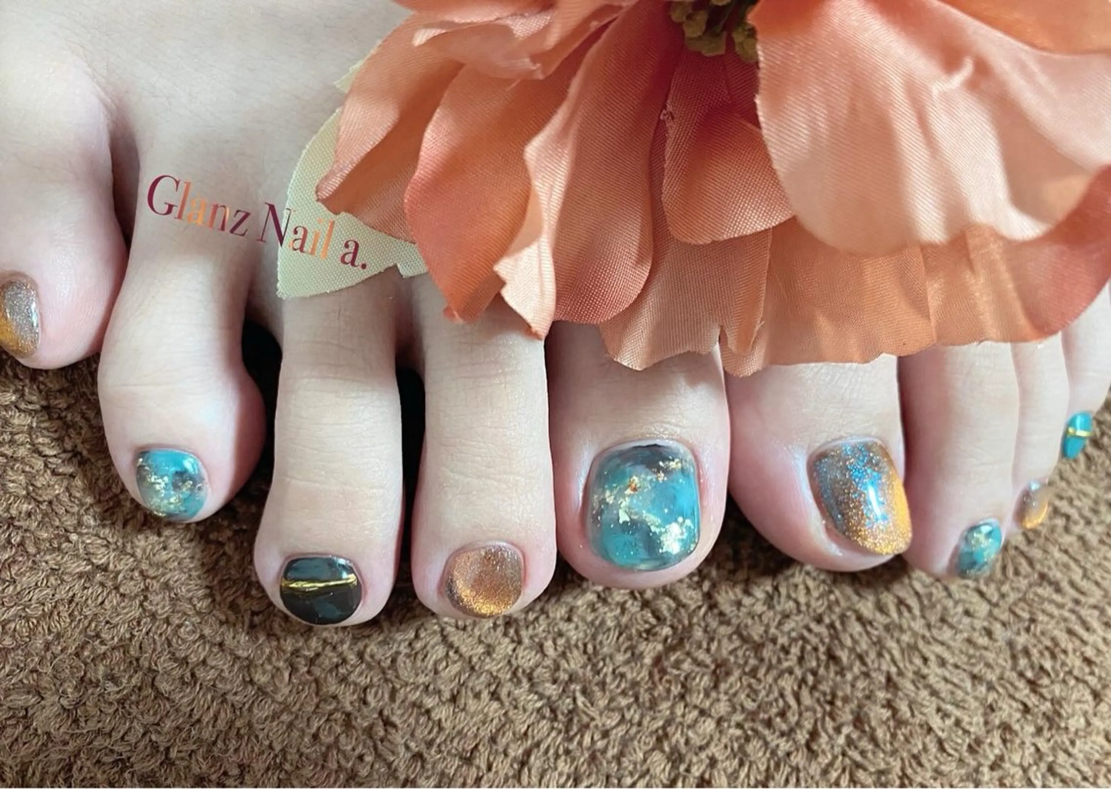 ネイル マグネットネイル Glanz  Nail aのネイルデザイン