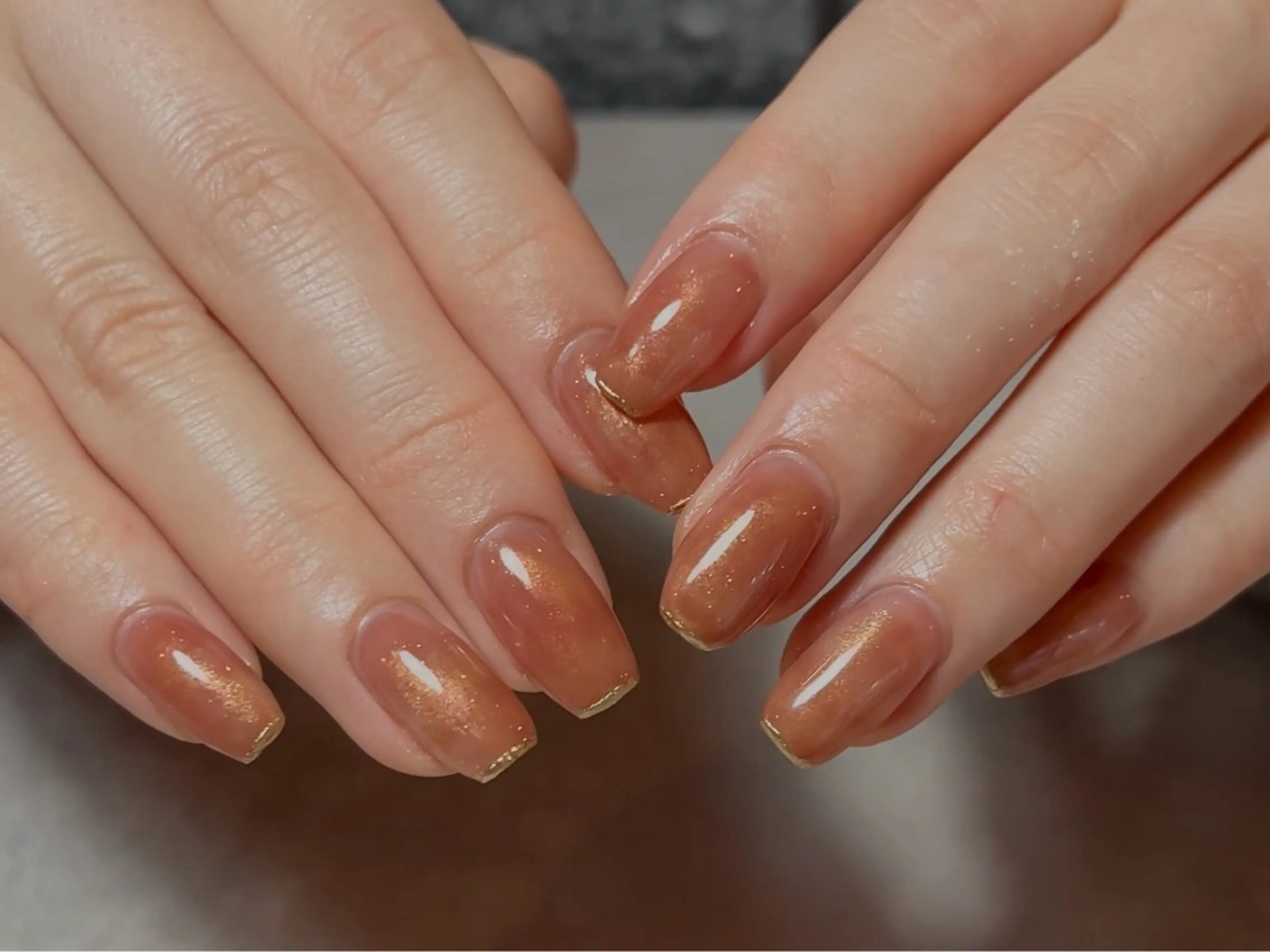 ワンカラー・ラメグラ【オフ込み・フィルイン◎】の写真