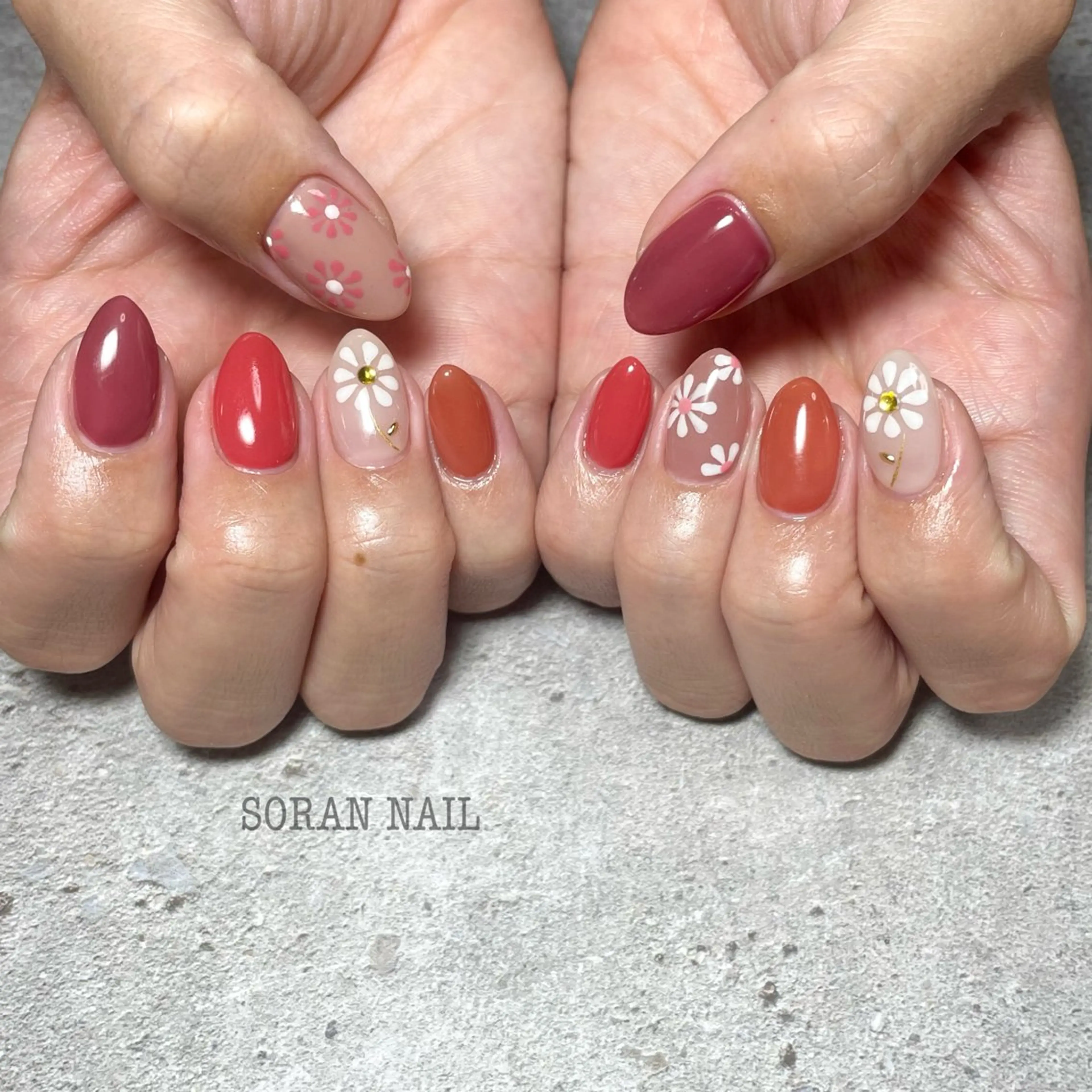 ネイル ハンドネイル soran nailのネイルデザイン