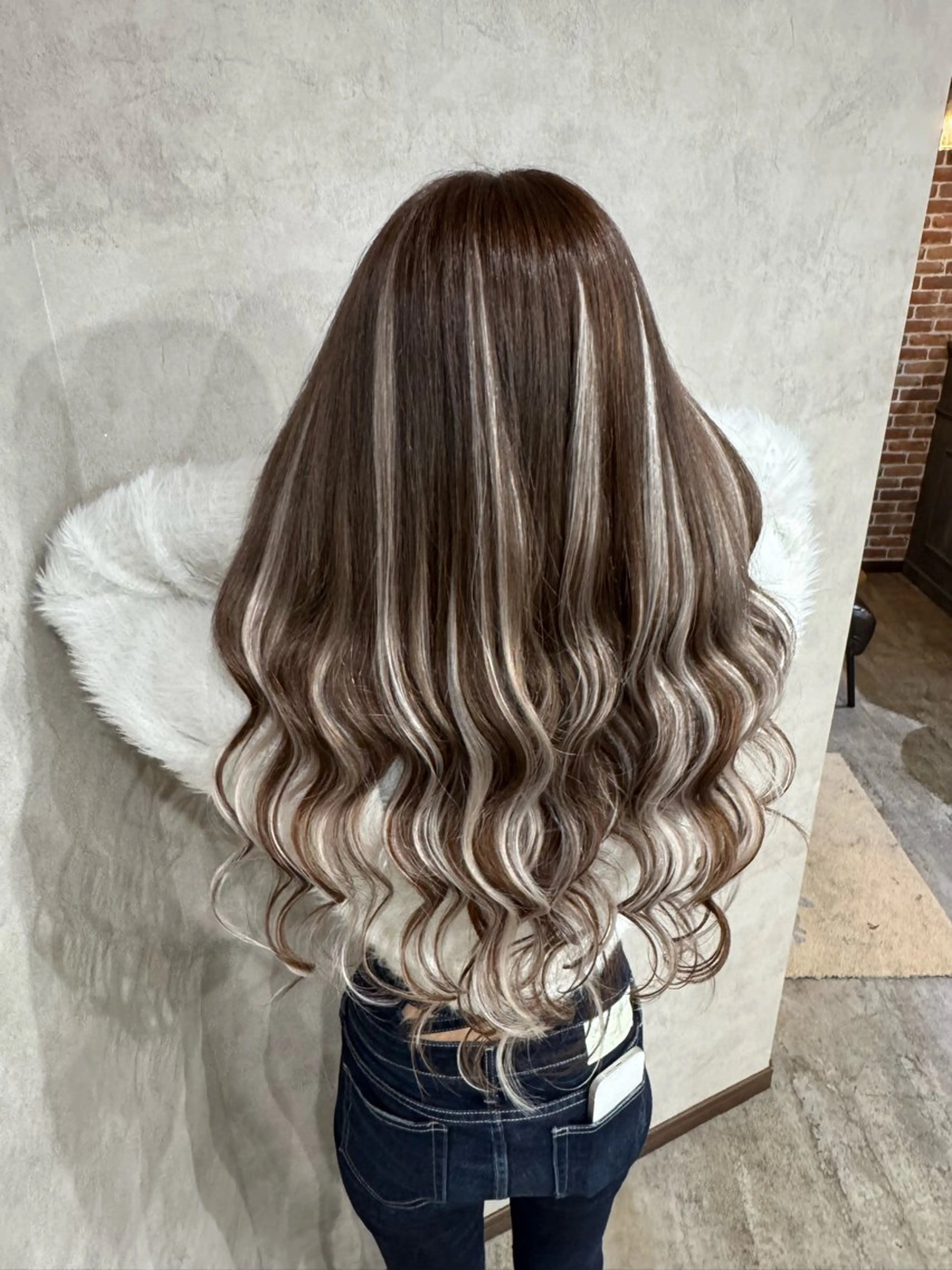 ロング エクステ lisa  ︎︎のヘアスタイル