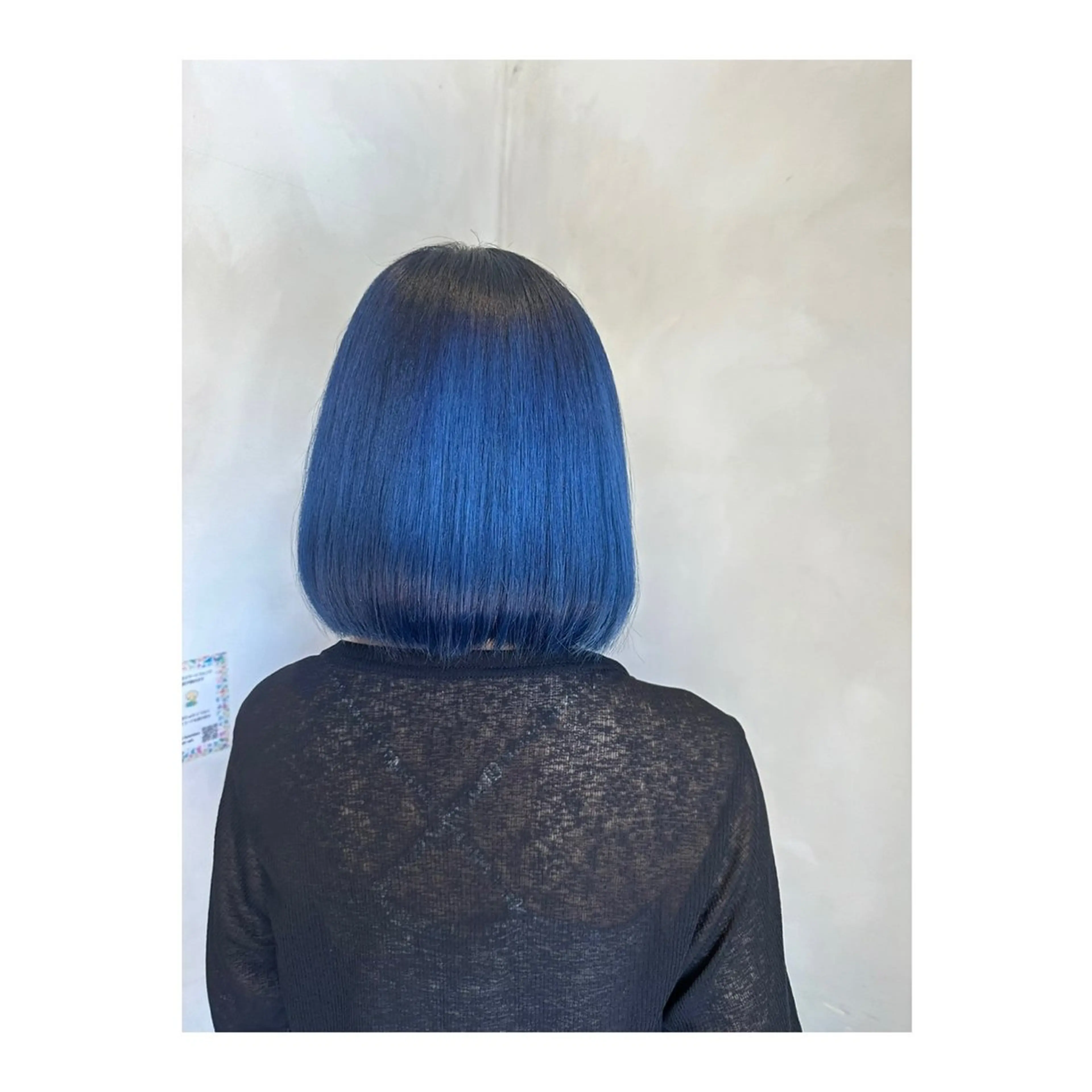 ミディアム カラー ブリーチ ブルーカラー カット ヘアカラー トリートメント 髪質改善 すずきひじりのヘアスタイル