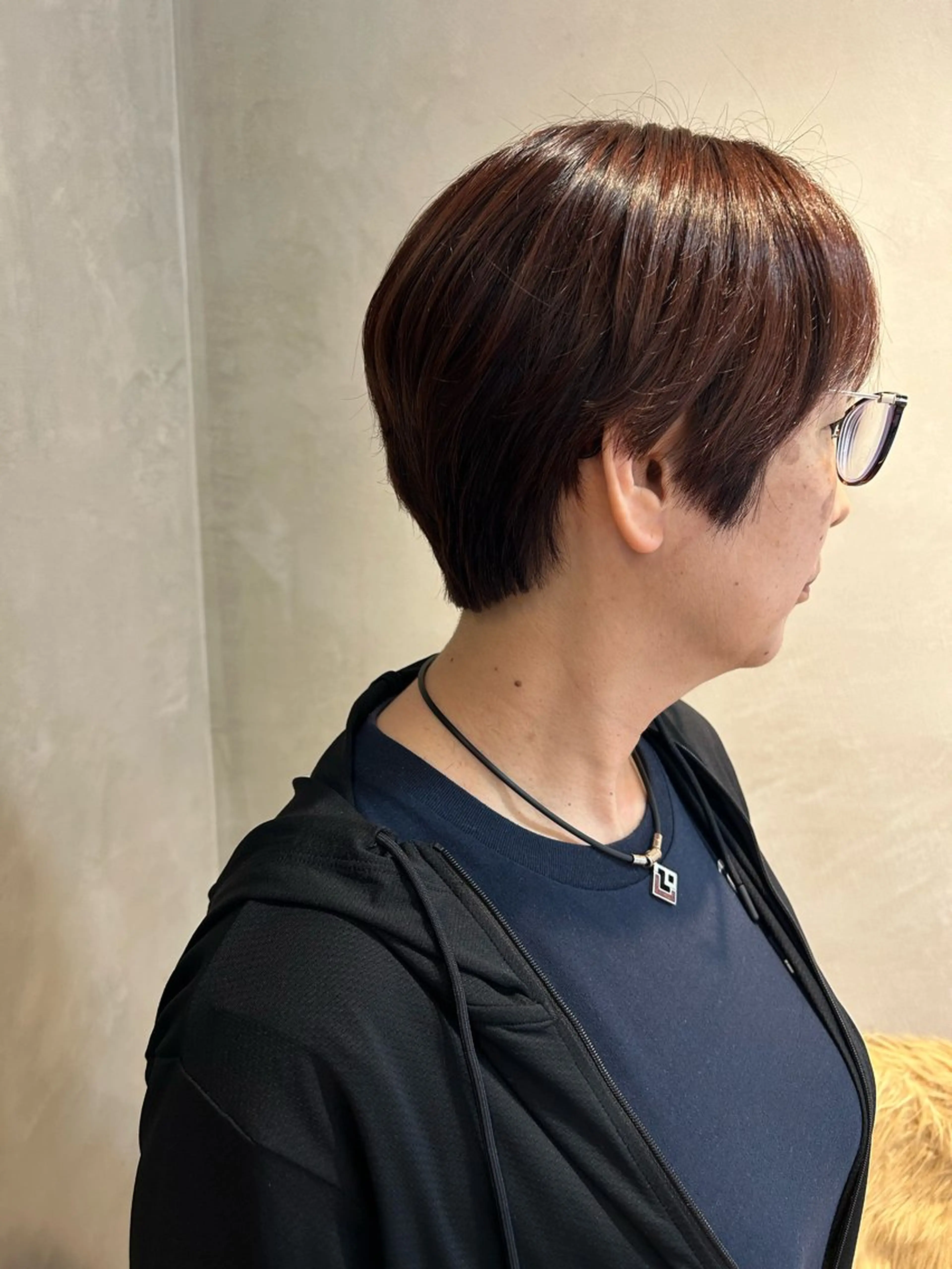 ショート 丸みショート ショートヘア Lafithhairliebe京都駅前店所属・京都駅前 🎀あかりのヘアスタイル