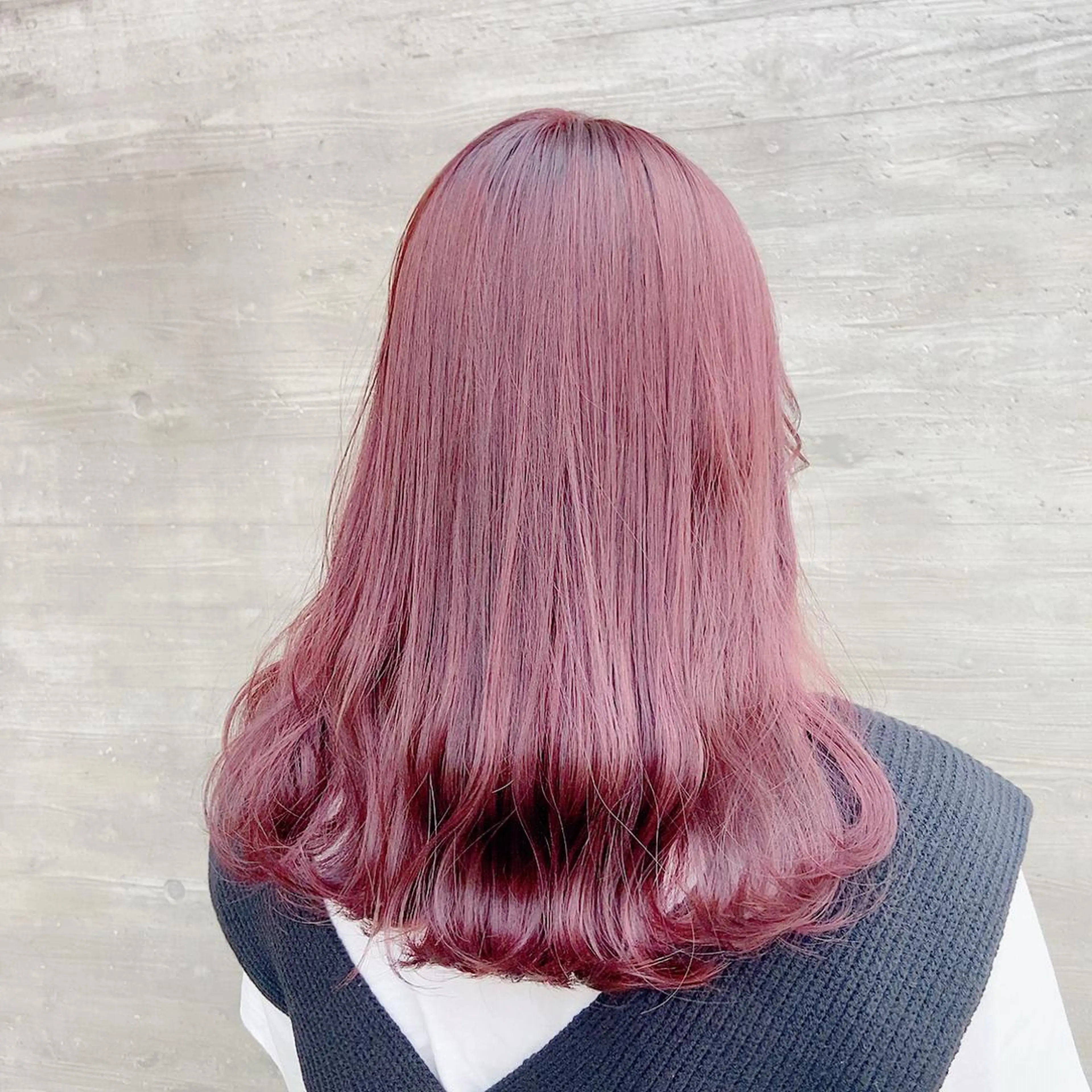 セミロング カラー 暗髪/艶髪/Ono .のヘアスタイル