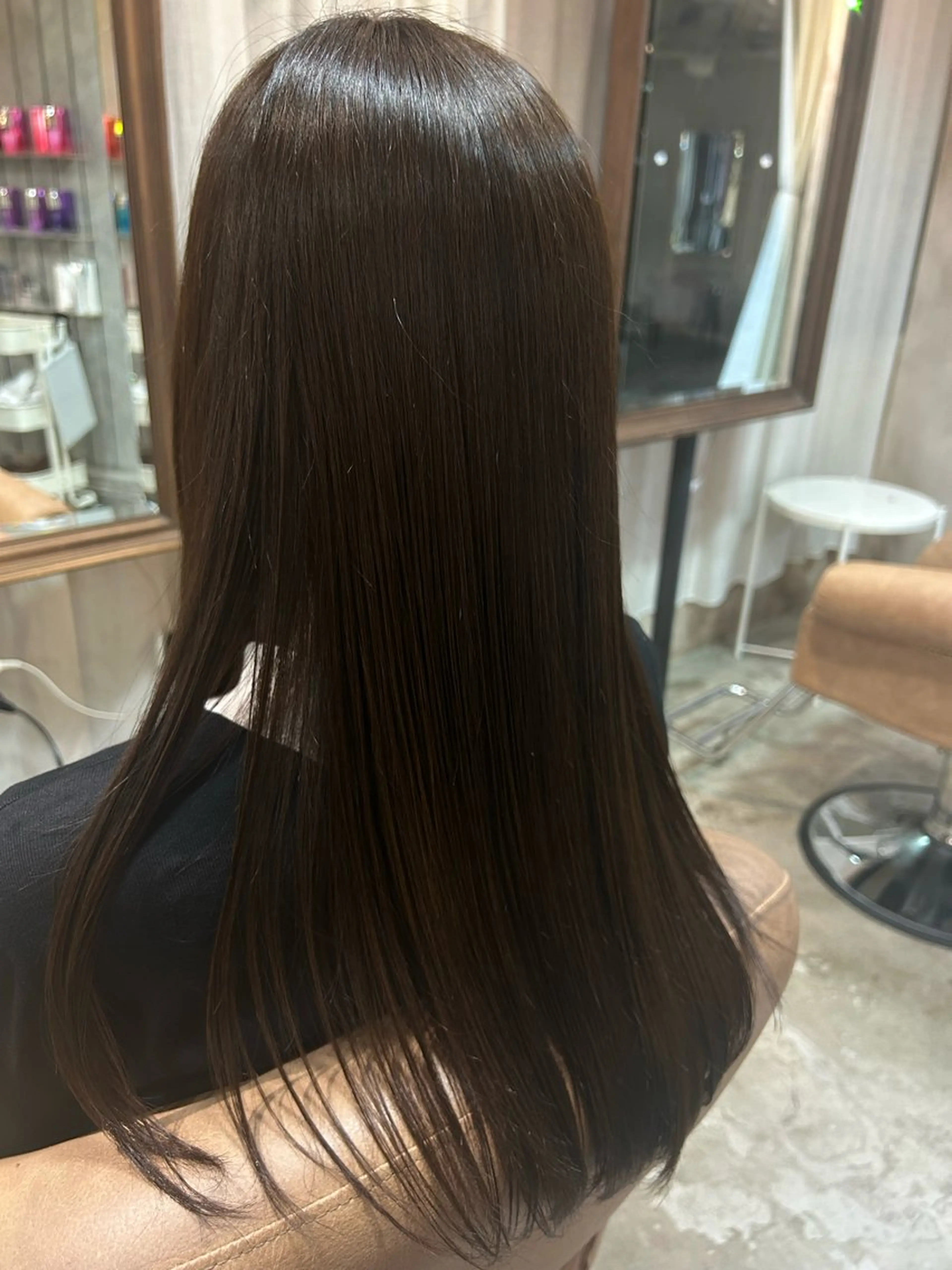 カラー ブラウンカラー Breath beauu Kobe 神戸三宮【ブレス ボーコウベ】所属・濵﨑 理奈のヘアスタイル