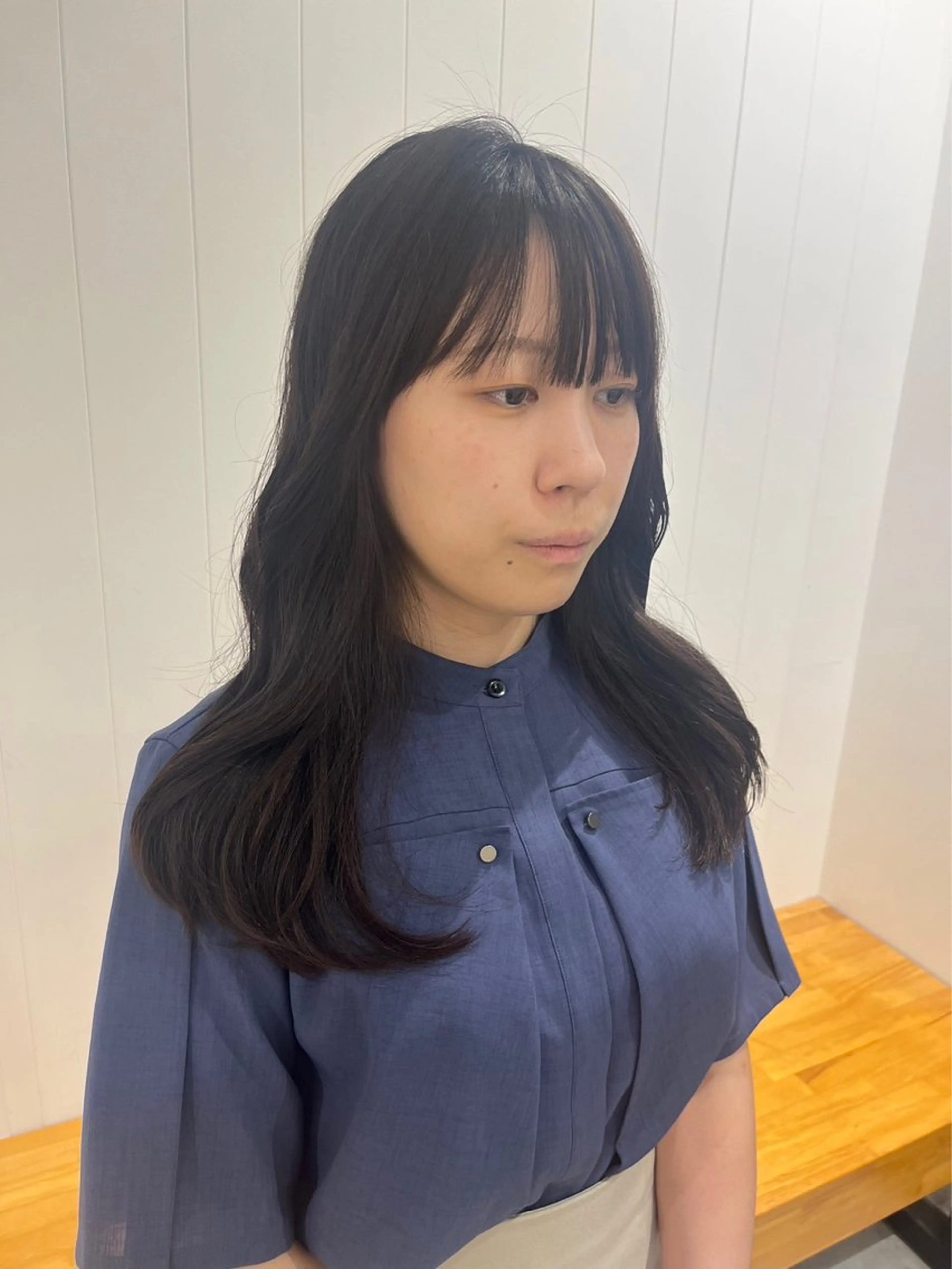 ロング レイヤーカット hair shioのヘアスタイル