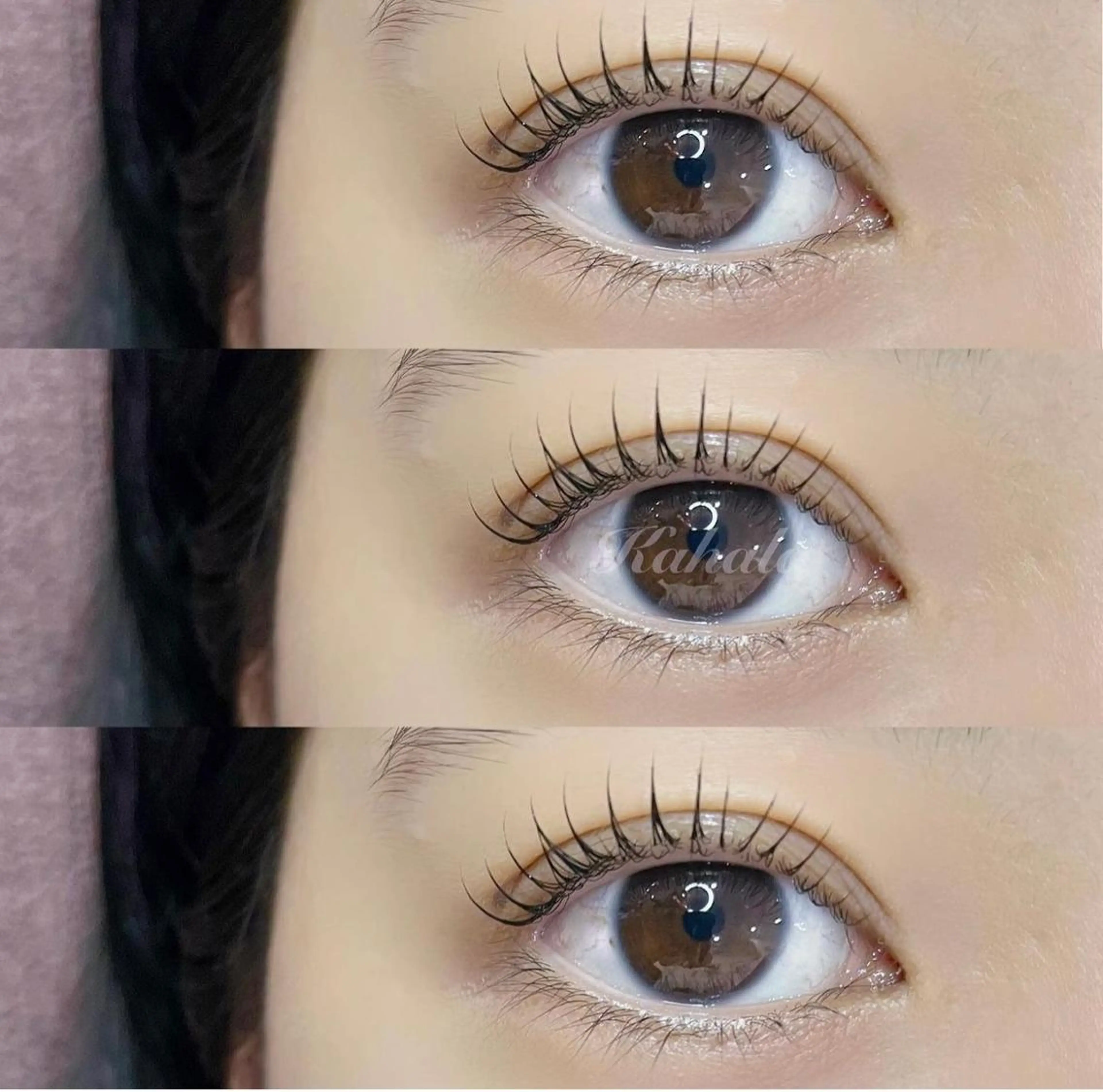 カールが選べるまつ毛パーマ(上)の写真