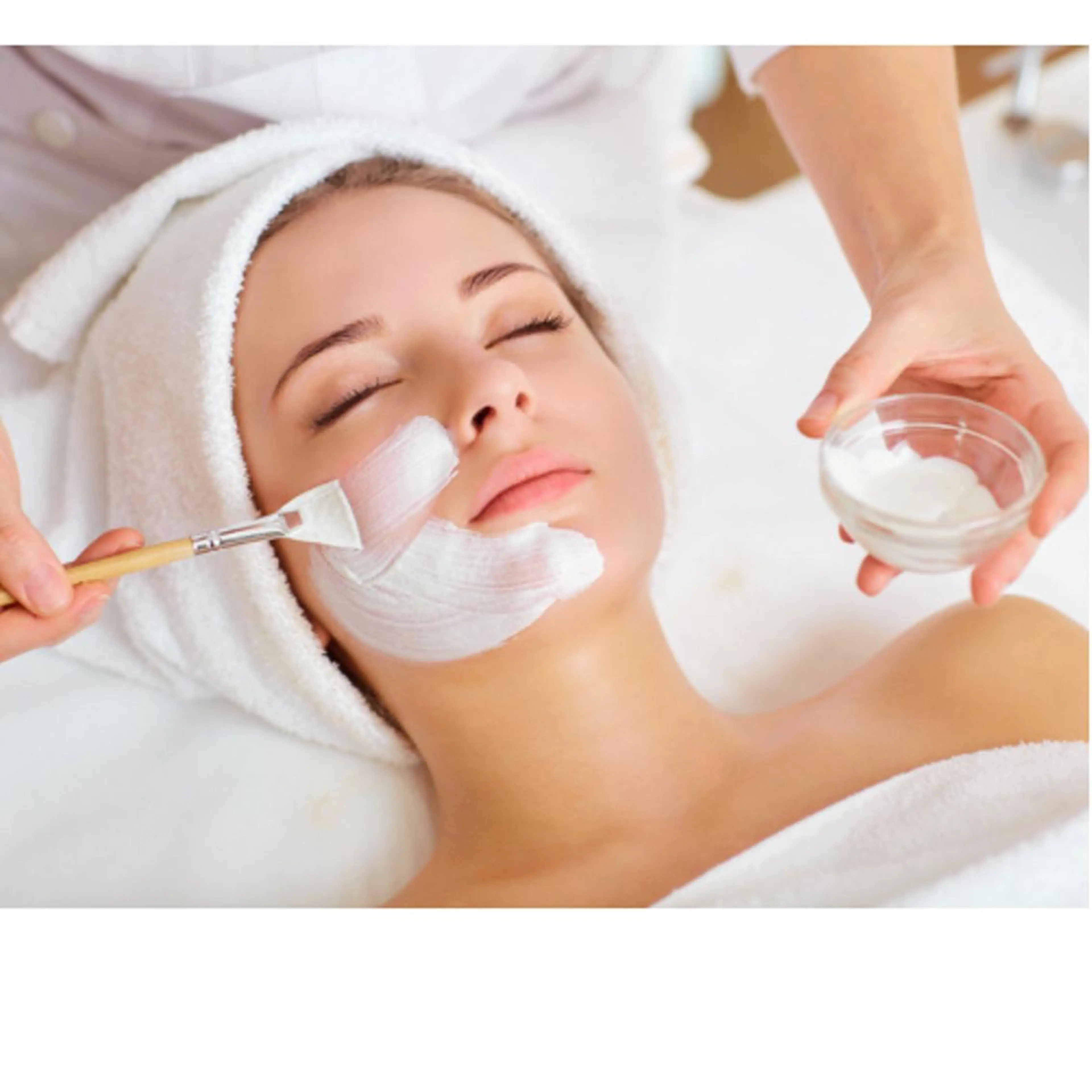 🍯フェイシャル60分コース🍯コラーゲンパックでぷるぷる💖オールハンドでリンパマッサージ/疲れたお顔もスッキリの写真