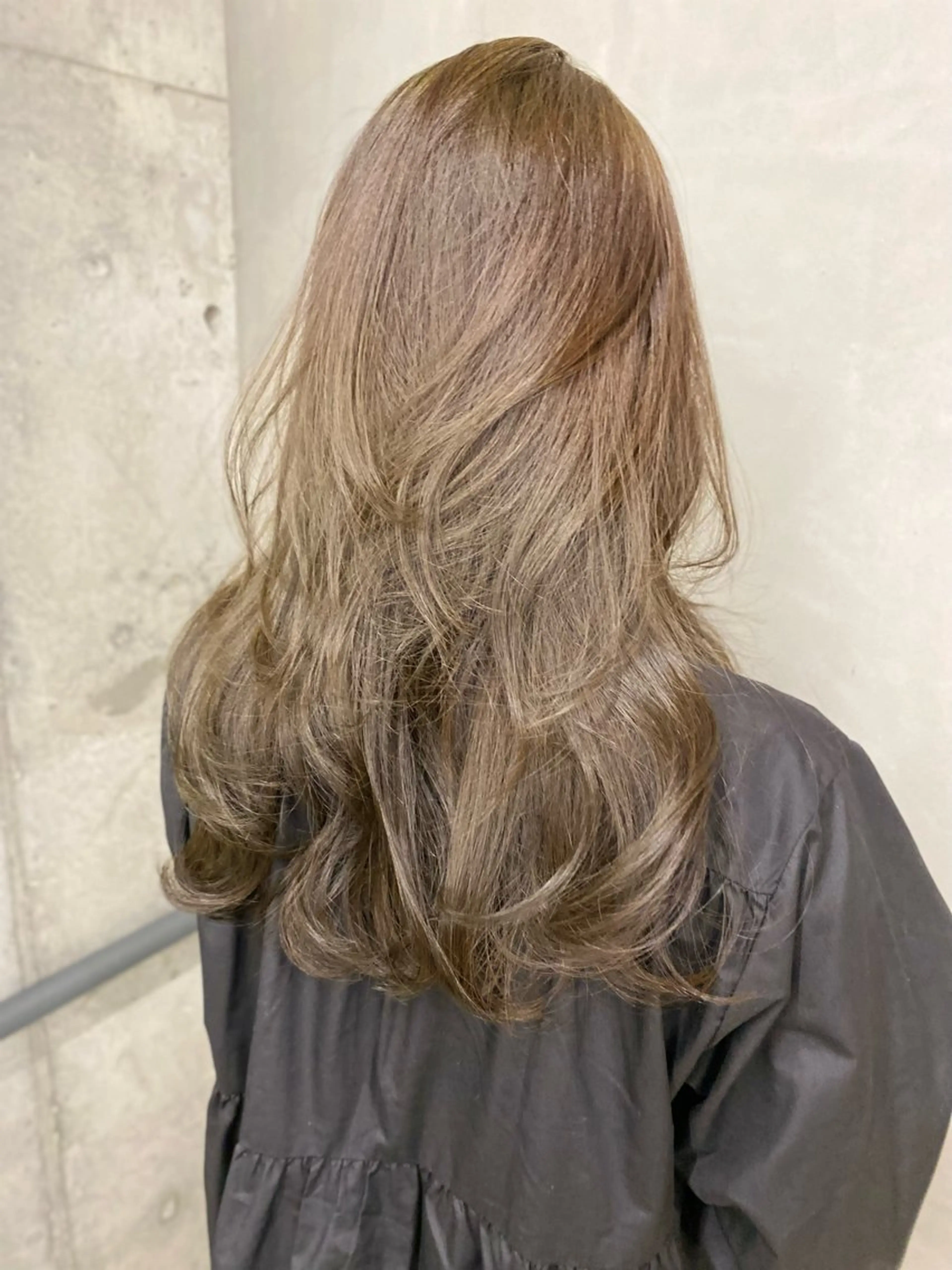 ロング カラー カット ヘアカラー トリートメント レイヤー/柔色 カラー/SAkiのヘアスタイル