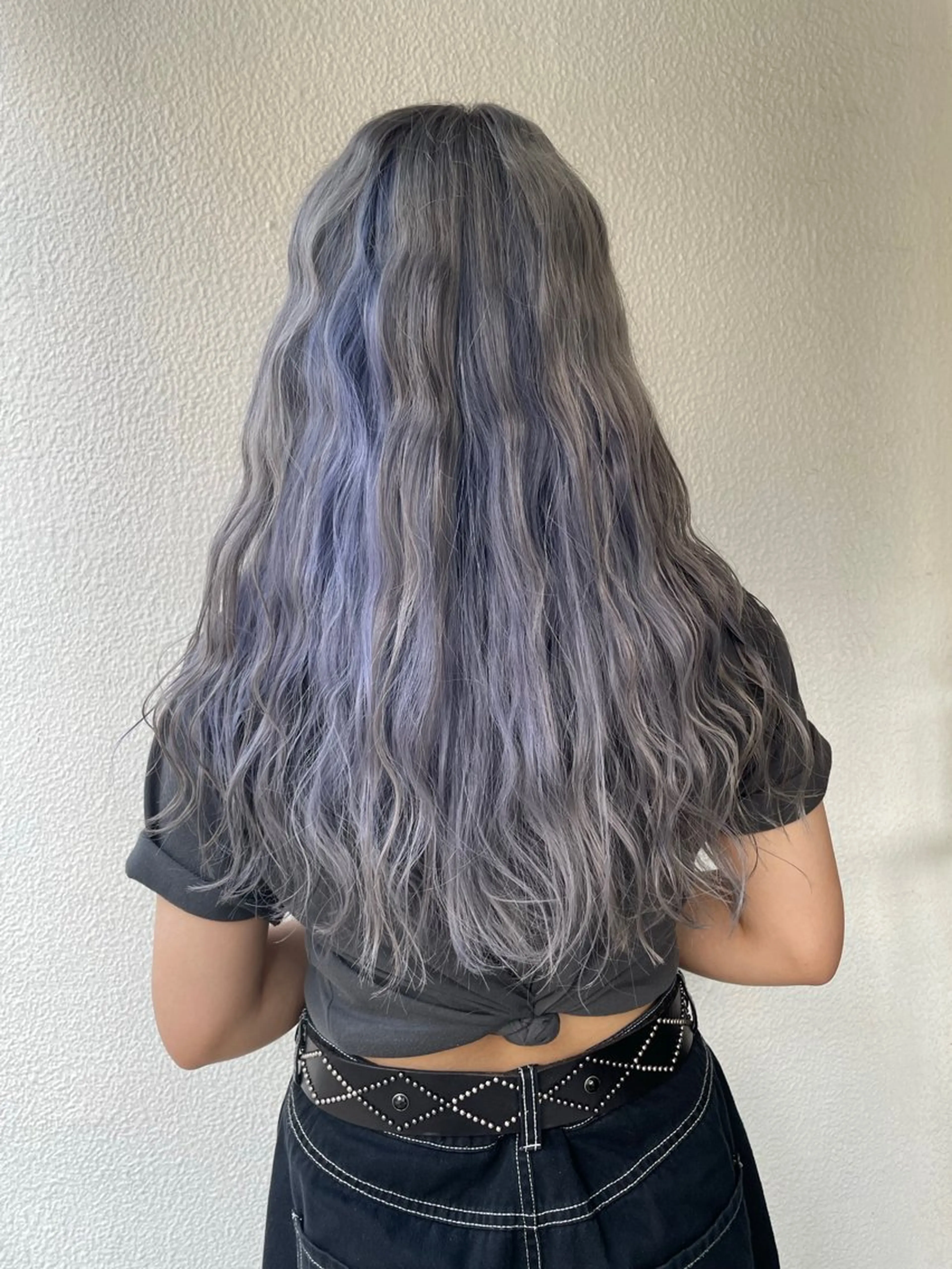 ロング カラー カット ヘアカラー トリートメント 篠江 廉のヘアスタイル