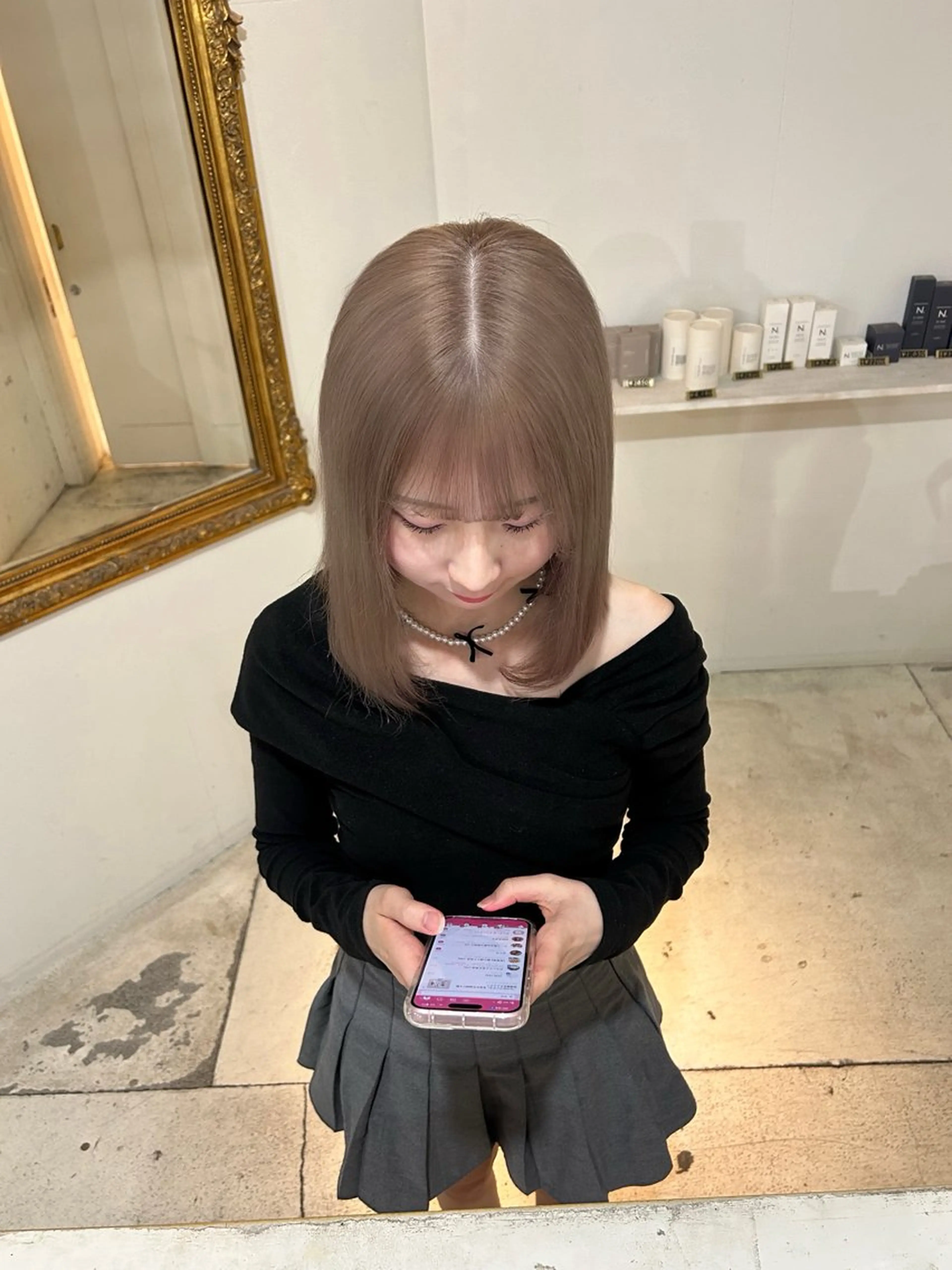 カラー yori所属・kokoro /ダブルカラー💎のヘアスタイル