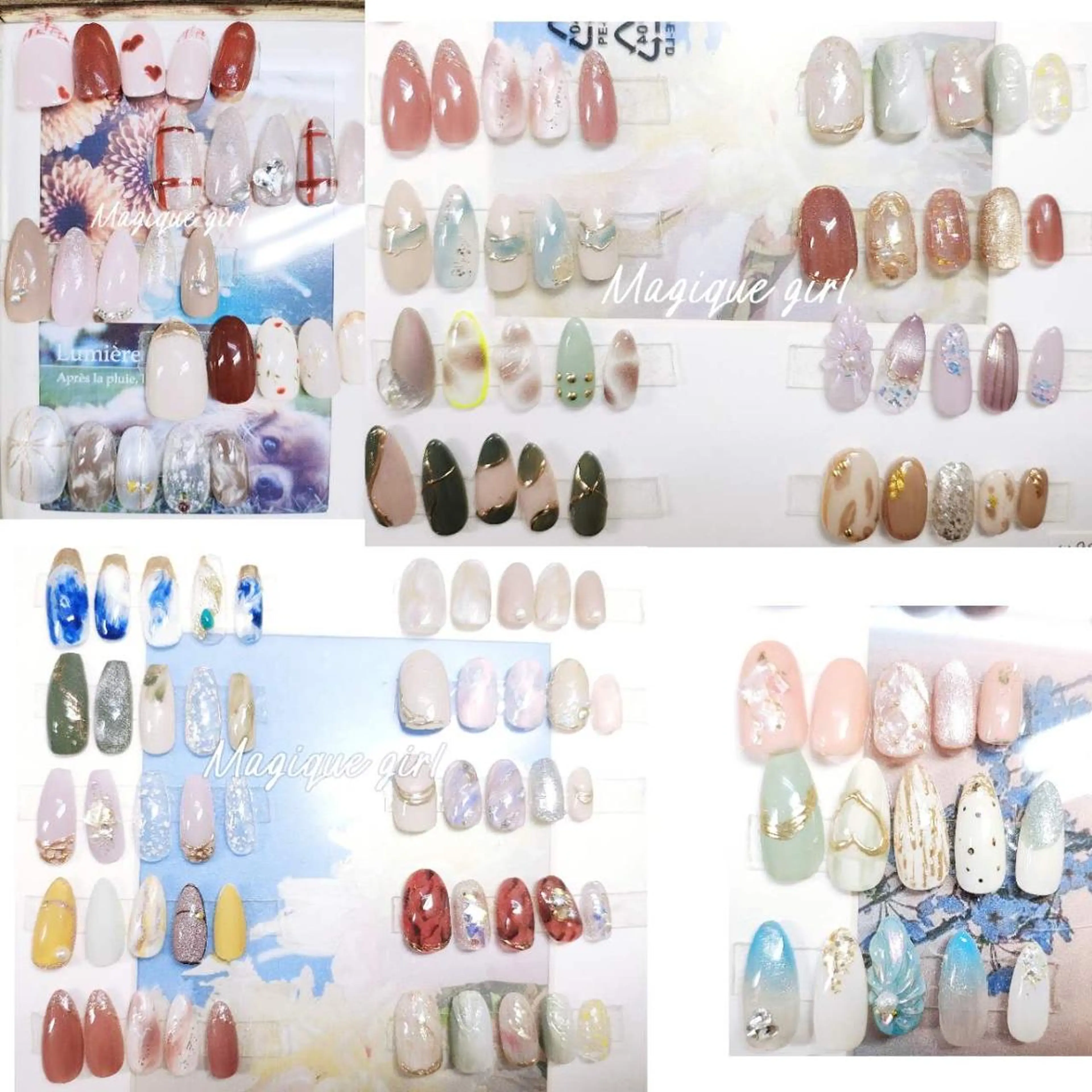 マツエク・マツパ Magique パリ 専門店🎀のネイルデザイン