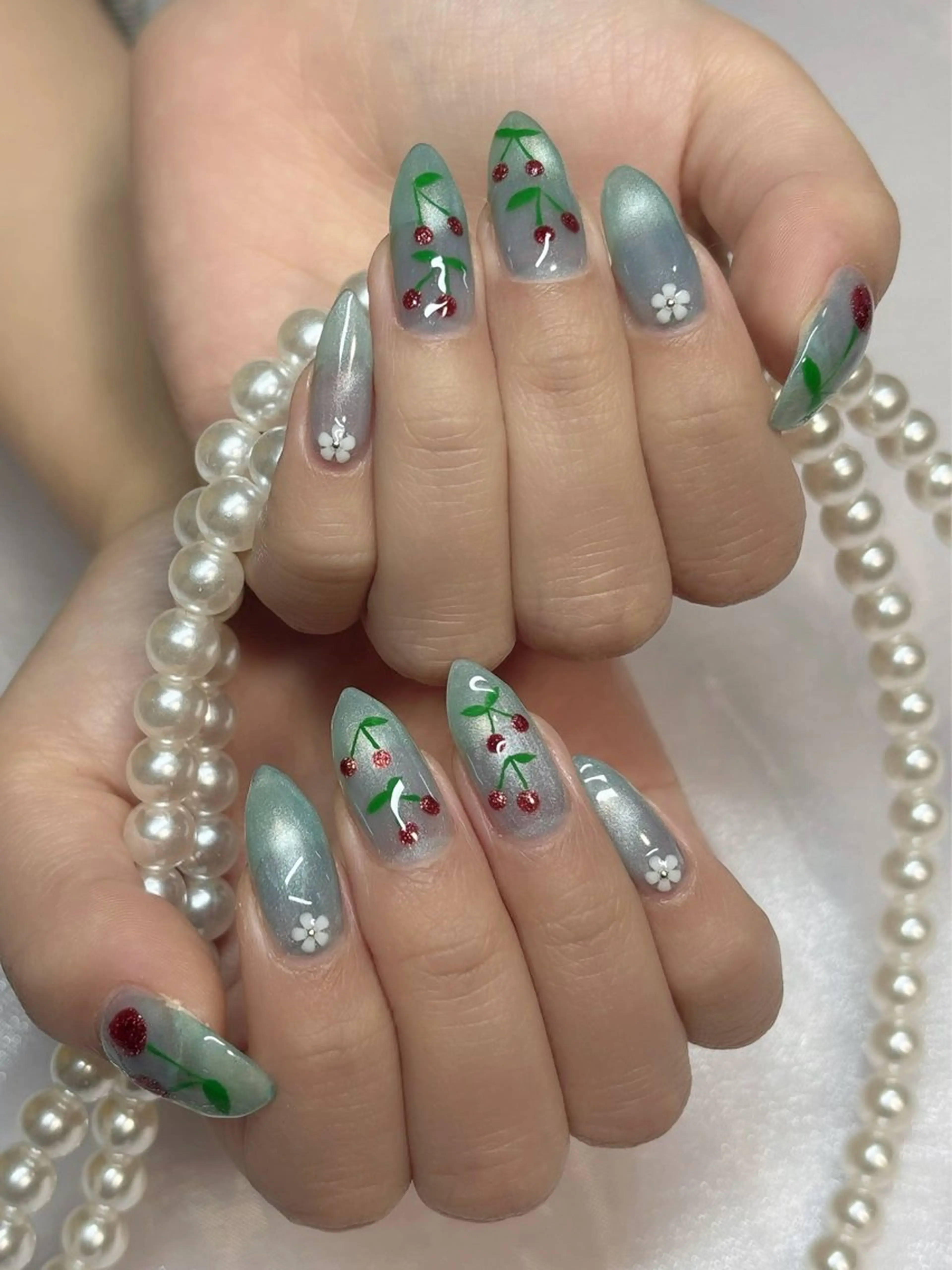 ネイル BLACK VELVET 24所属・BLACKVELV ET(YUME)のネイルデザイン