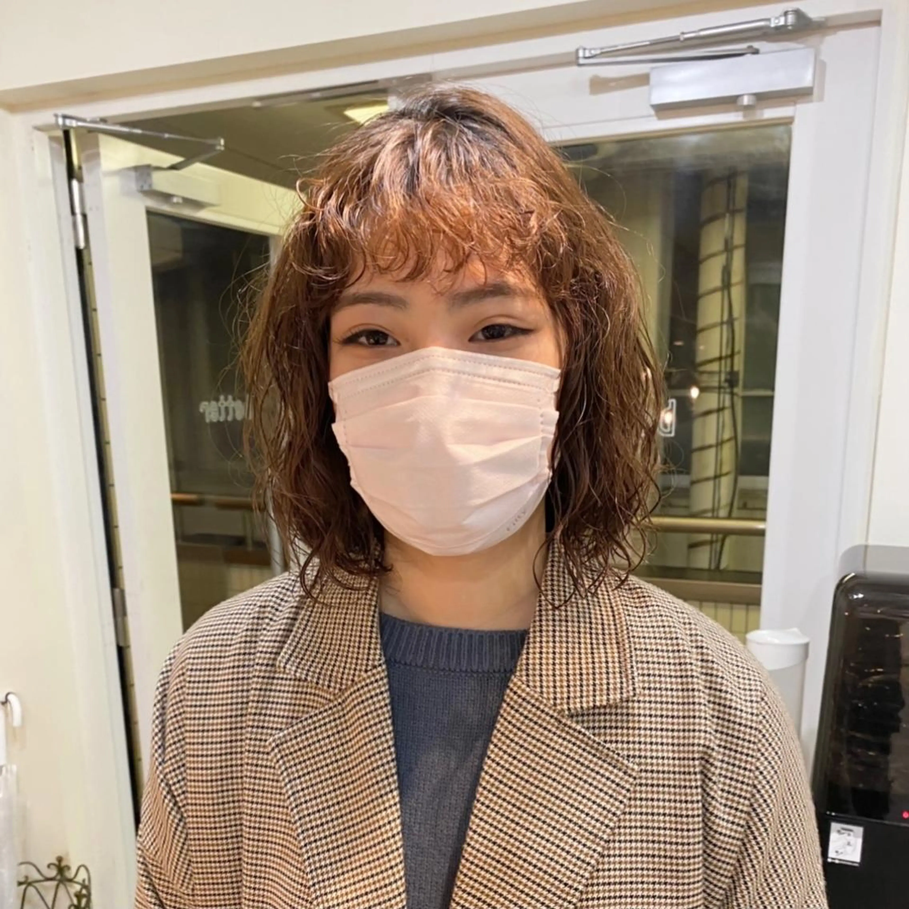 ショート パーマ ボブ くせ毛 パーマ美容師 hanaのヘアスタイル