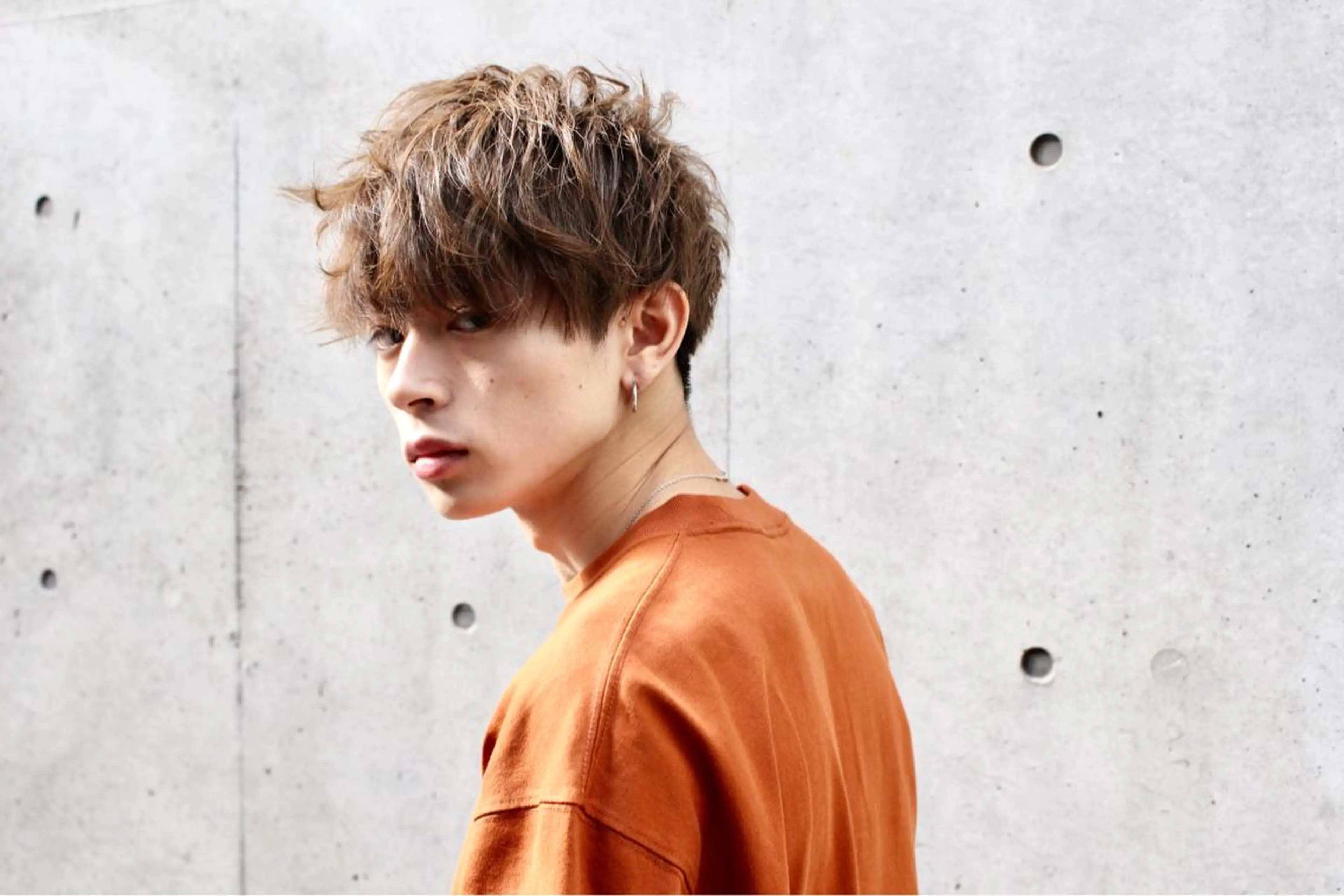 カラー パーマ メンズ カット N° 秋田店【ナンバー】のヘアスタイル